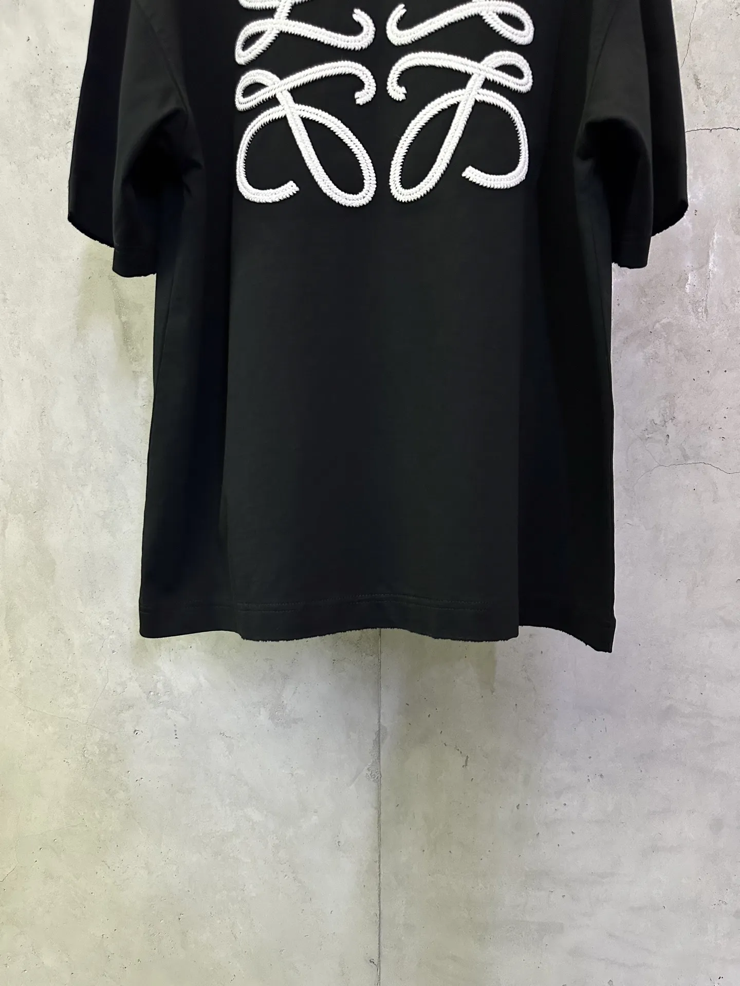 Anagram and Frog Embroidered Cotton T-Shirt D23012423 — view 6