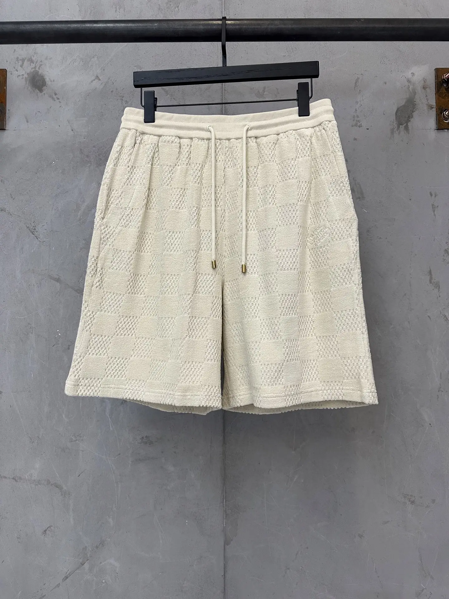 Damier Cotton-Jacquard Terry Shorts D23011344