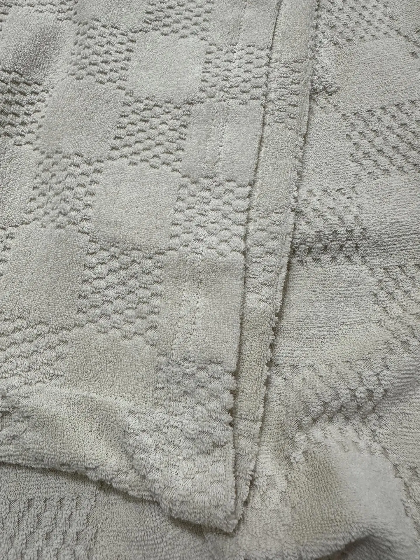 Damier Cotton-Jacquard Terry Shorts D23011344 — view 8