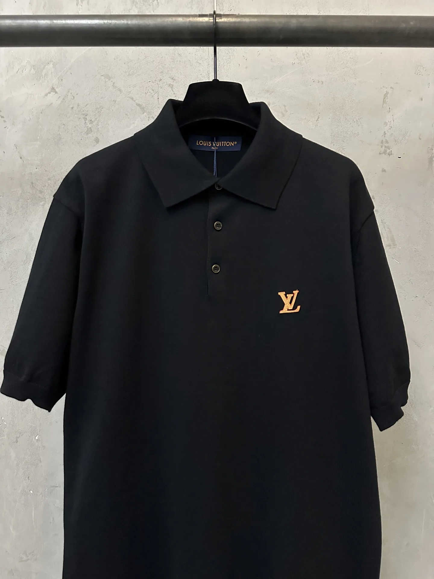 Logo-Embroidered Cotton-Piqué Polo Shirt D23011180 — view 3