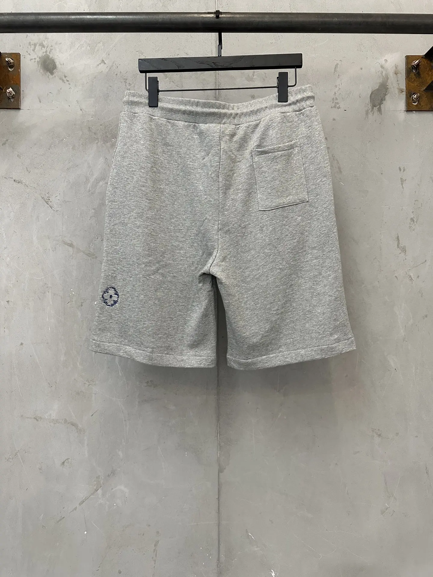 Logo Embroidered Loopback Cotton Shorts D23018925 — view 2