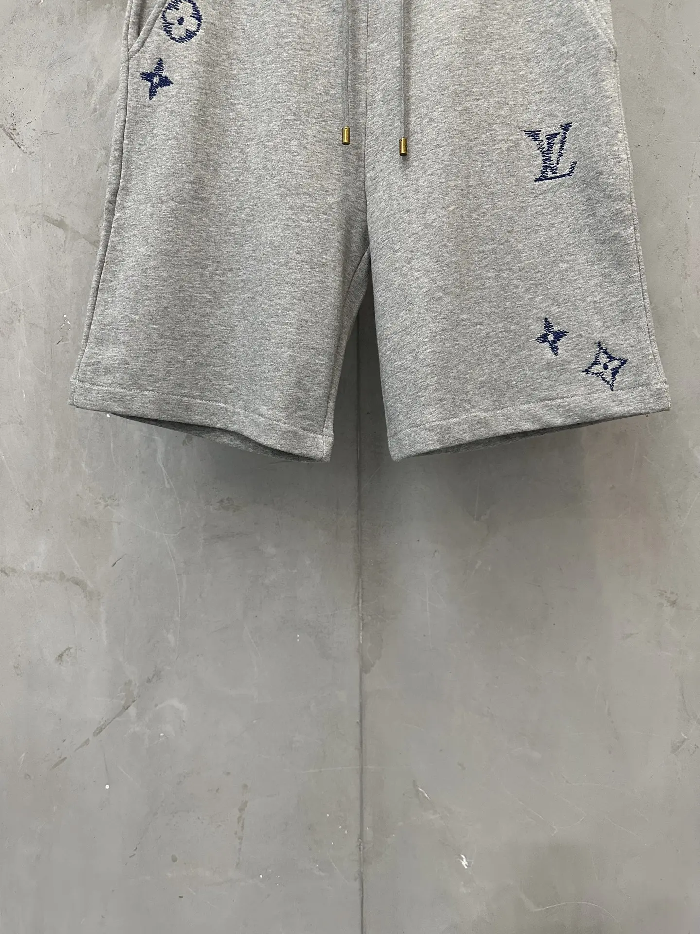 Logo Embroidered Loopback Cotton Shorts D23018925 — view 4