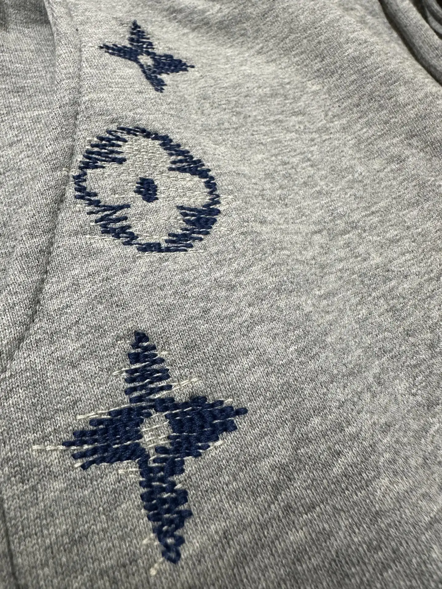 Logo Embroidered Loopback Cotton Shorts D23018925 — view 9