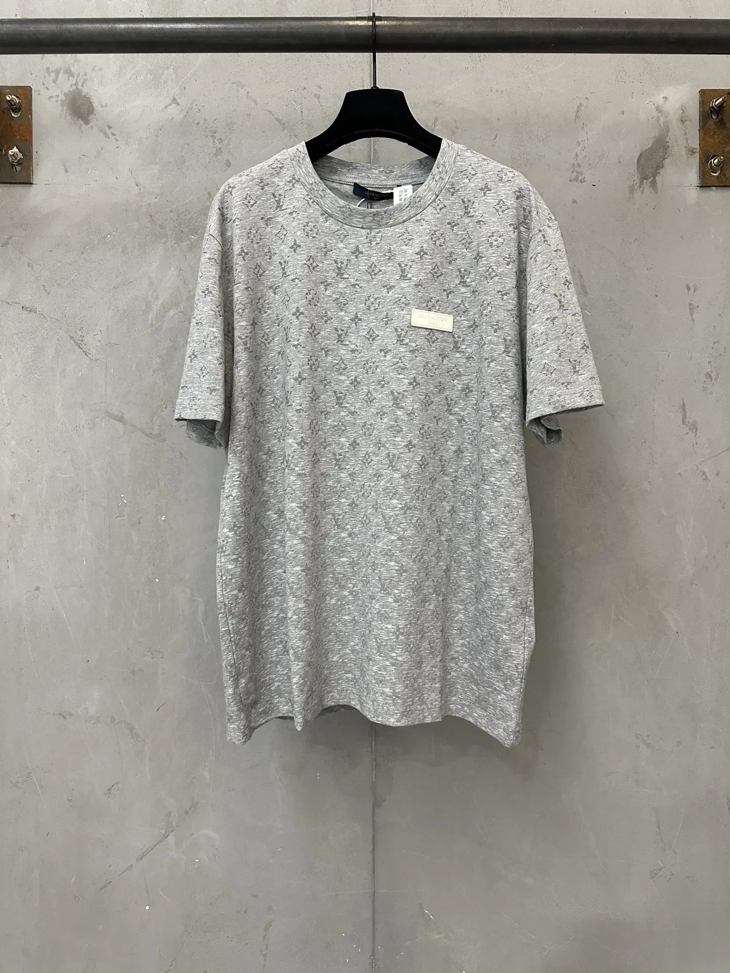 Monogram Reflective Print Cotton T-Shirt D23018842