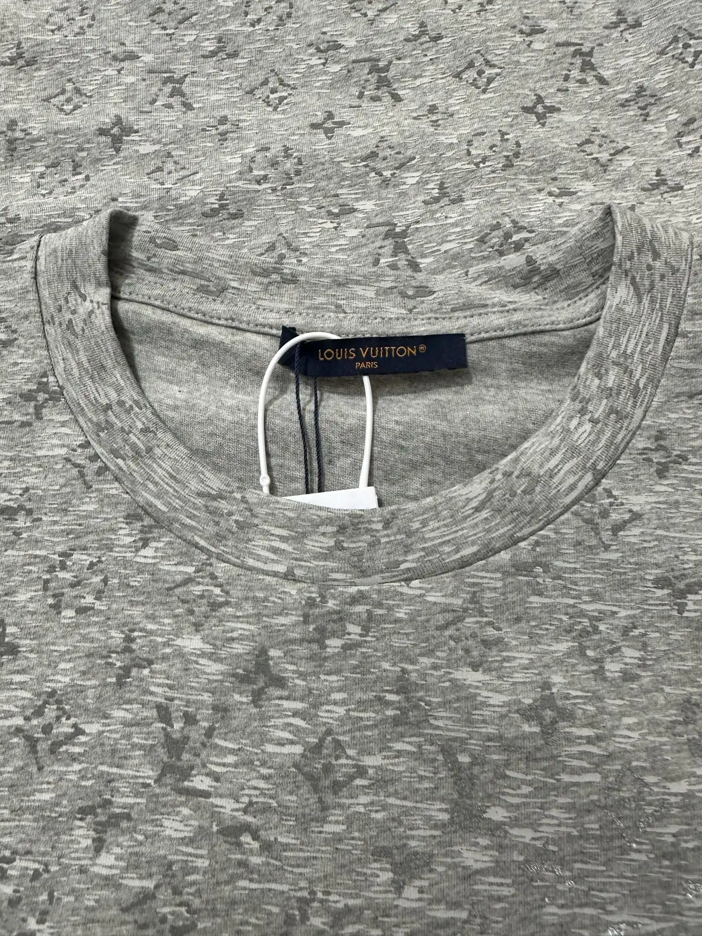 Monogram Reflective Print Cotton T-Shirt D23018842 — view 6