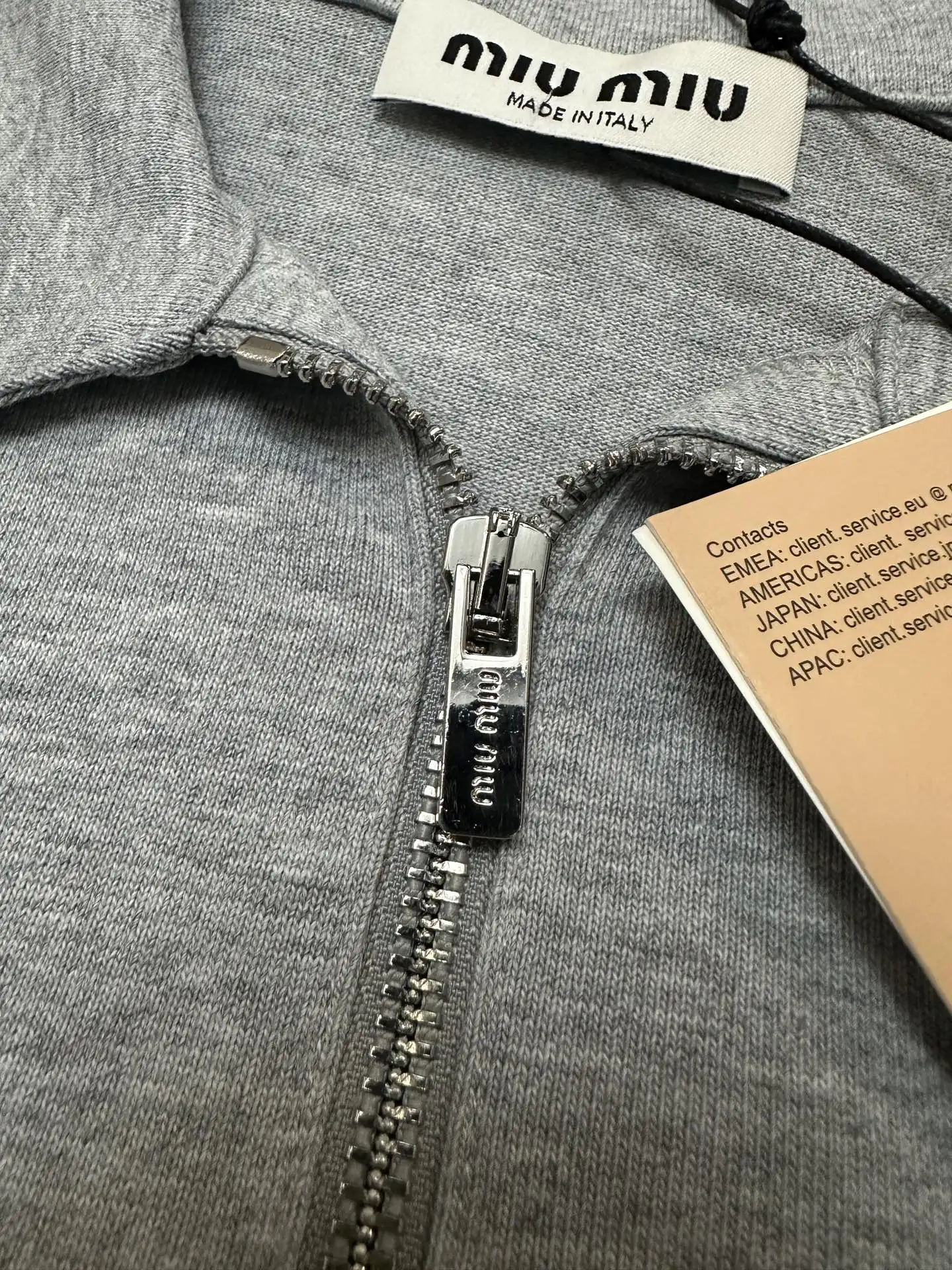 Logo-Embroidered Quarter-Zip Polo Shirt D23011181 — view 7