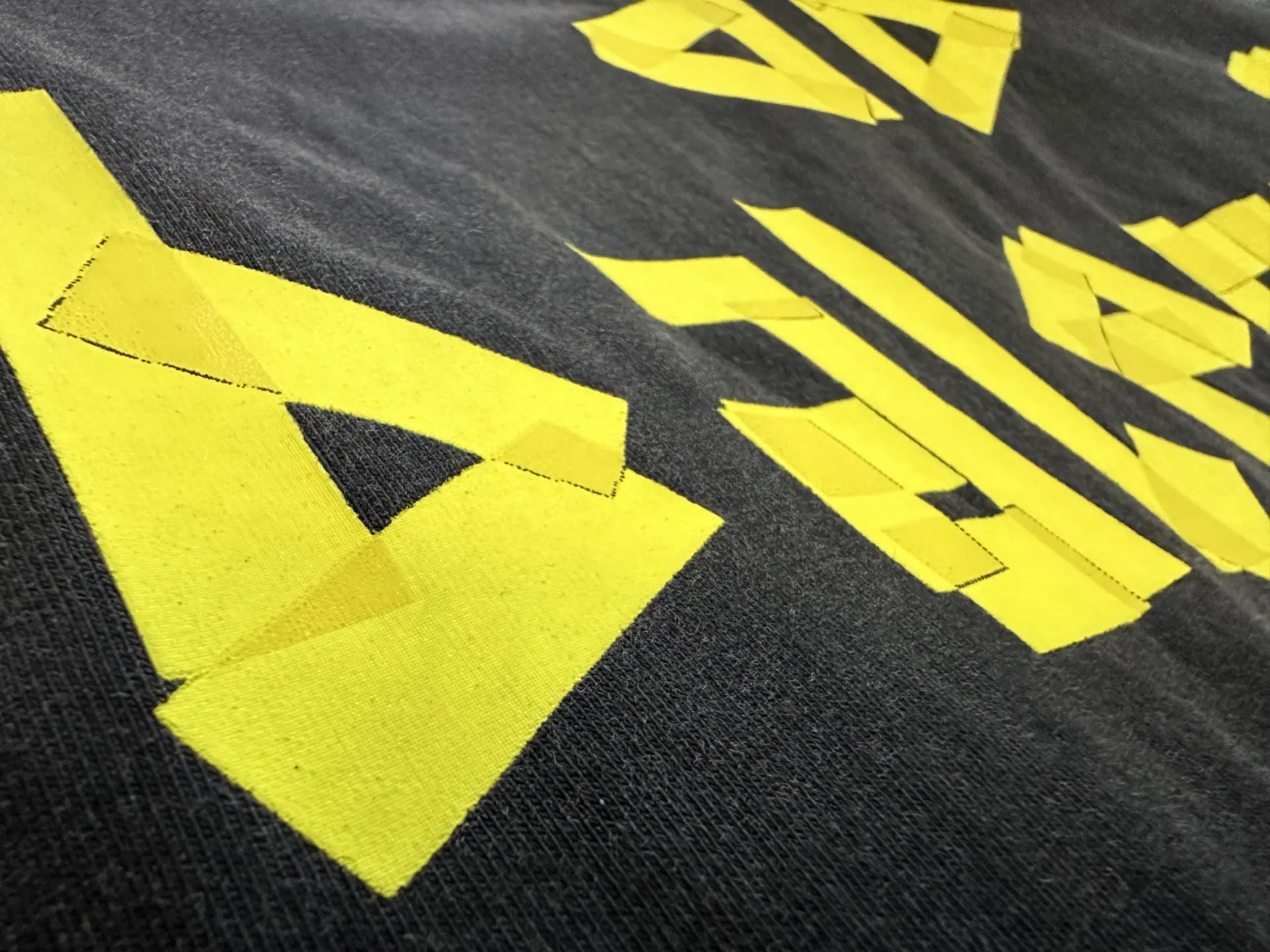 Gaffer Tape Logo Oversized T-Shirt D23012333 — view 8