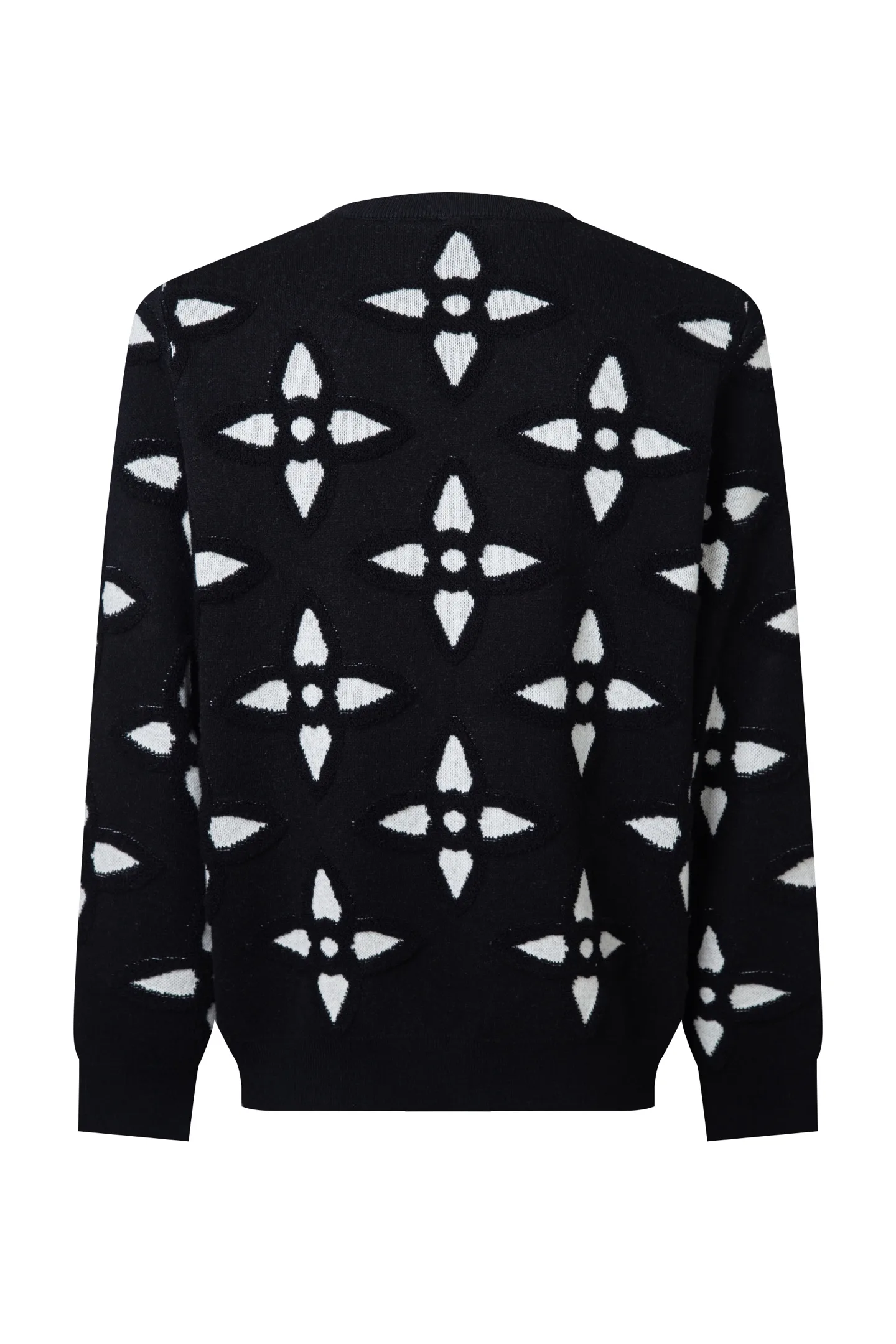 Monogram Jacquard Wool-Blend Sweater D23016026 — view 2