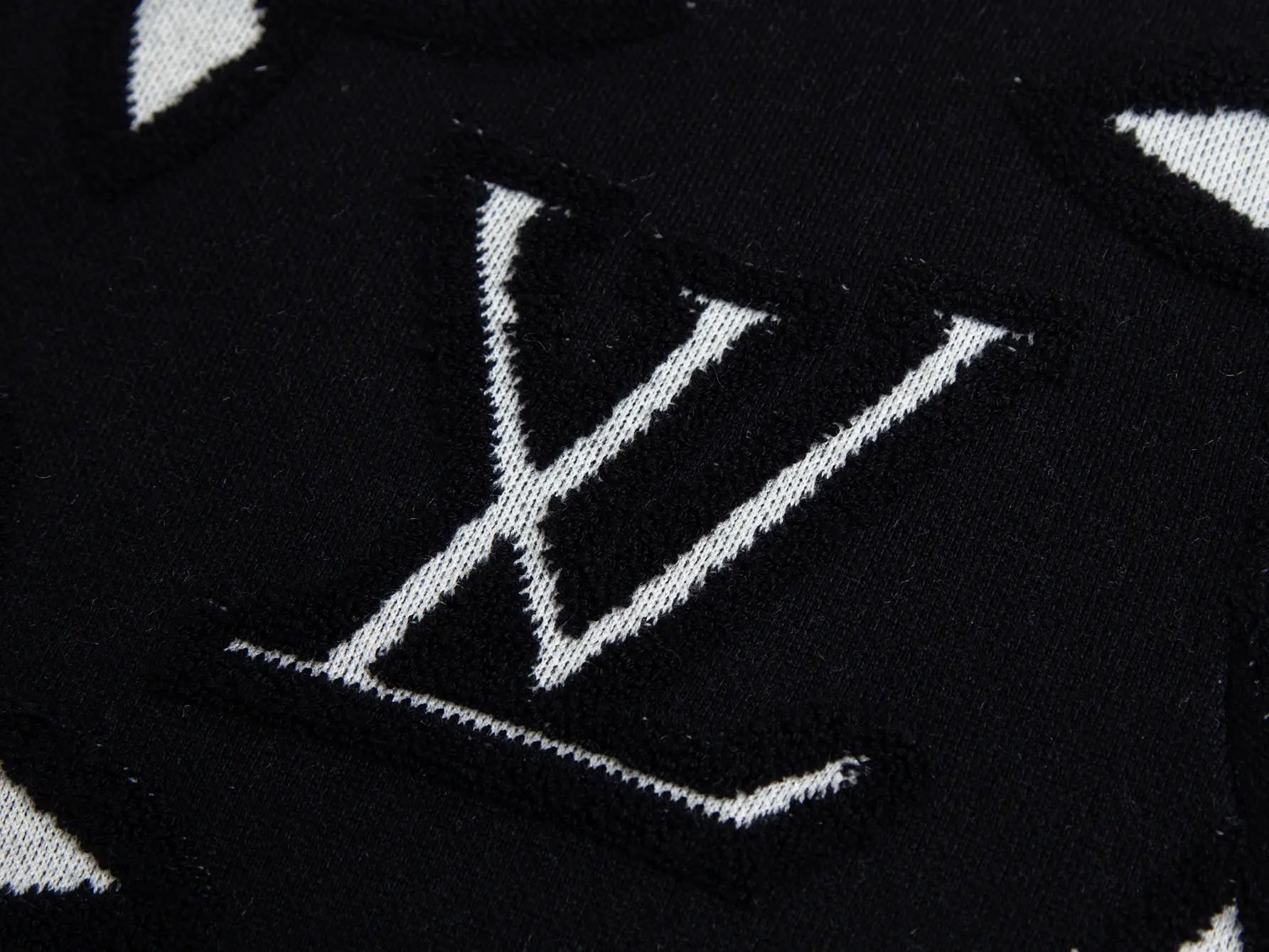 Monogram Jacquard Wool-Blend Sweater D23016026 — view 3