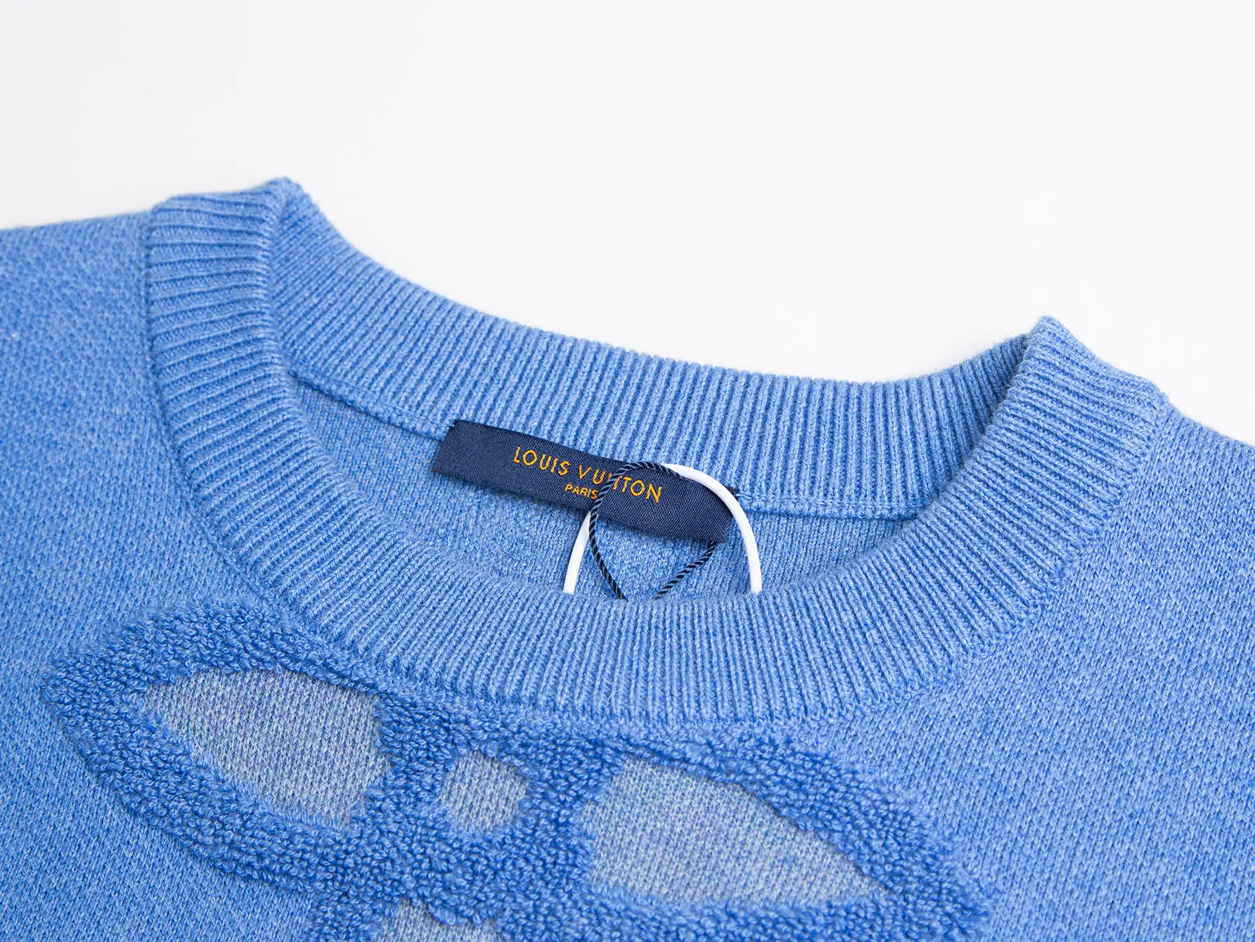 Monogram Jacquard Wool-Blend Sweater D23016027 — view 3