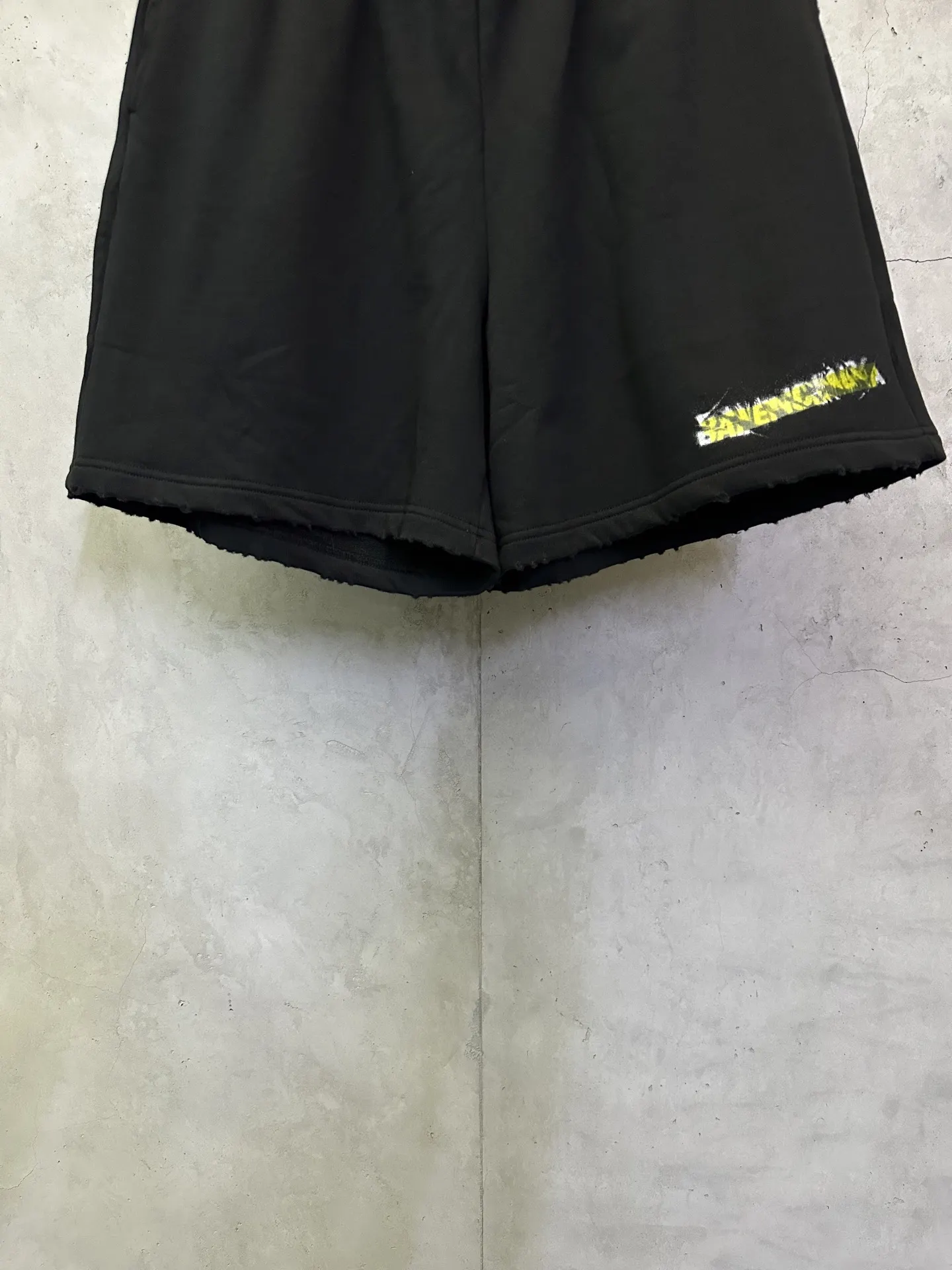 Logo Print Cotton-Jersey Sweat Shorts D23512383 — view 4