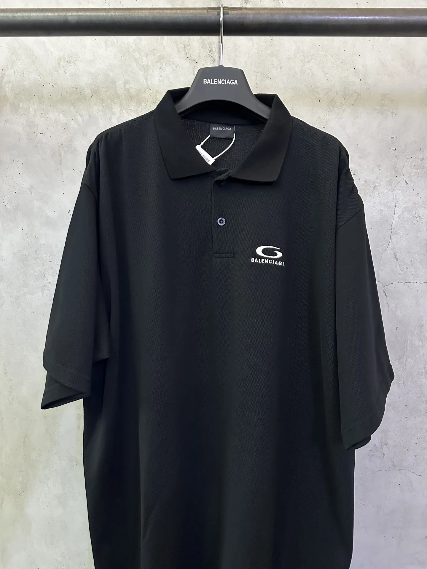 Unity Logo Embroidered Cotton-Pique Polo Shirt D24012489 — view 3