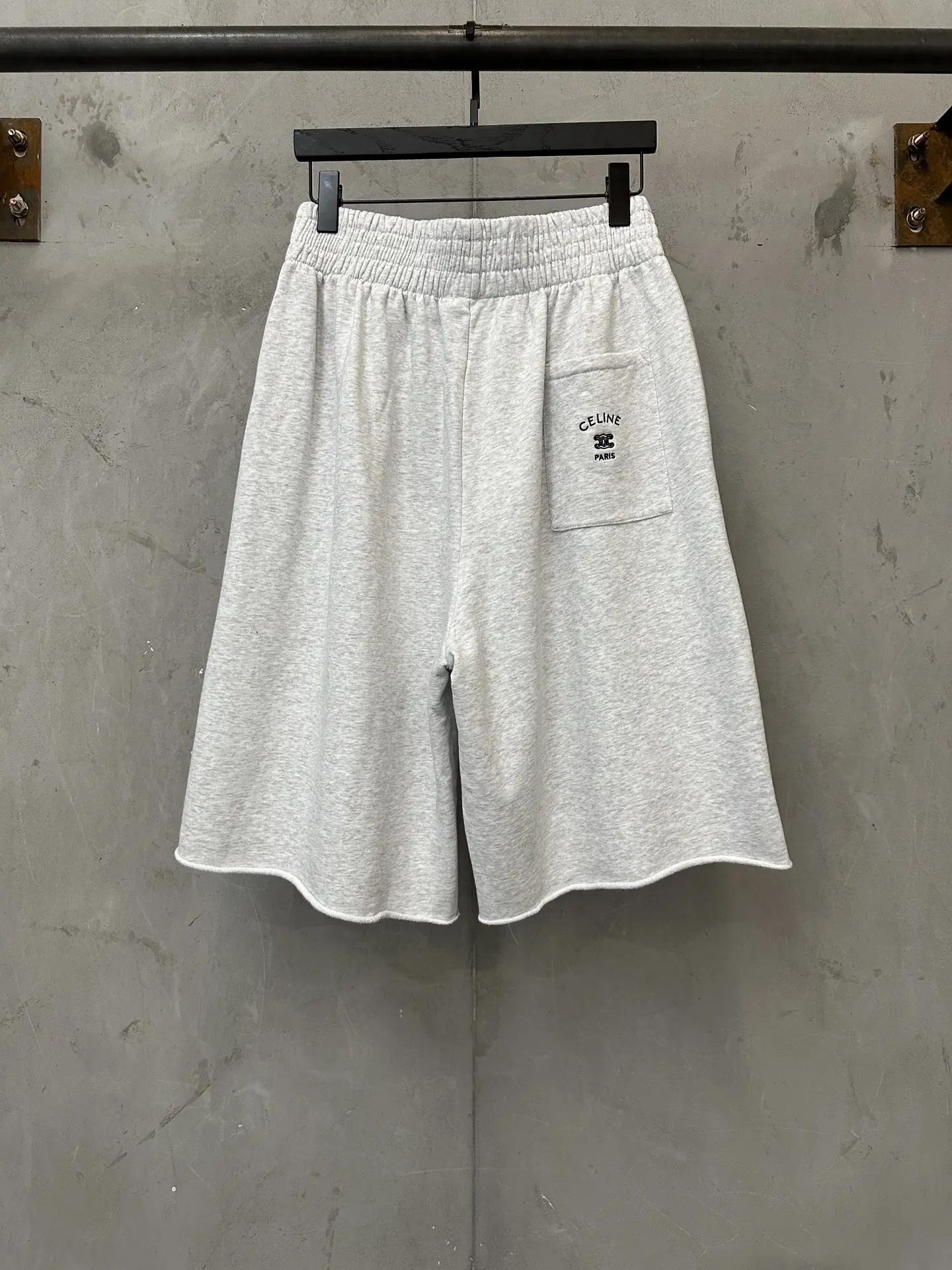 Logo-Embroidered Cotton-Jersey Sweat Shorts D24018888 — view 2