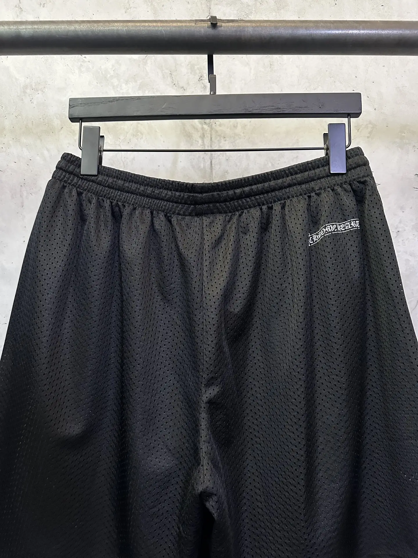 Logo-Print Mesh Jersey Shorts D24012388 — view 5