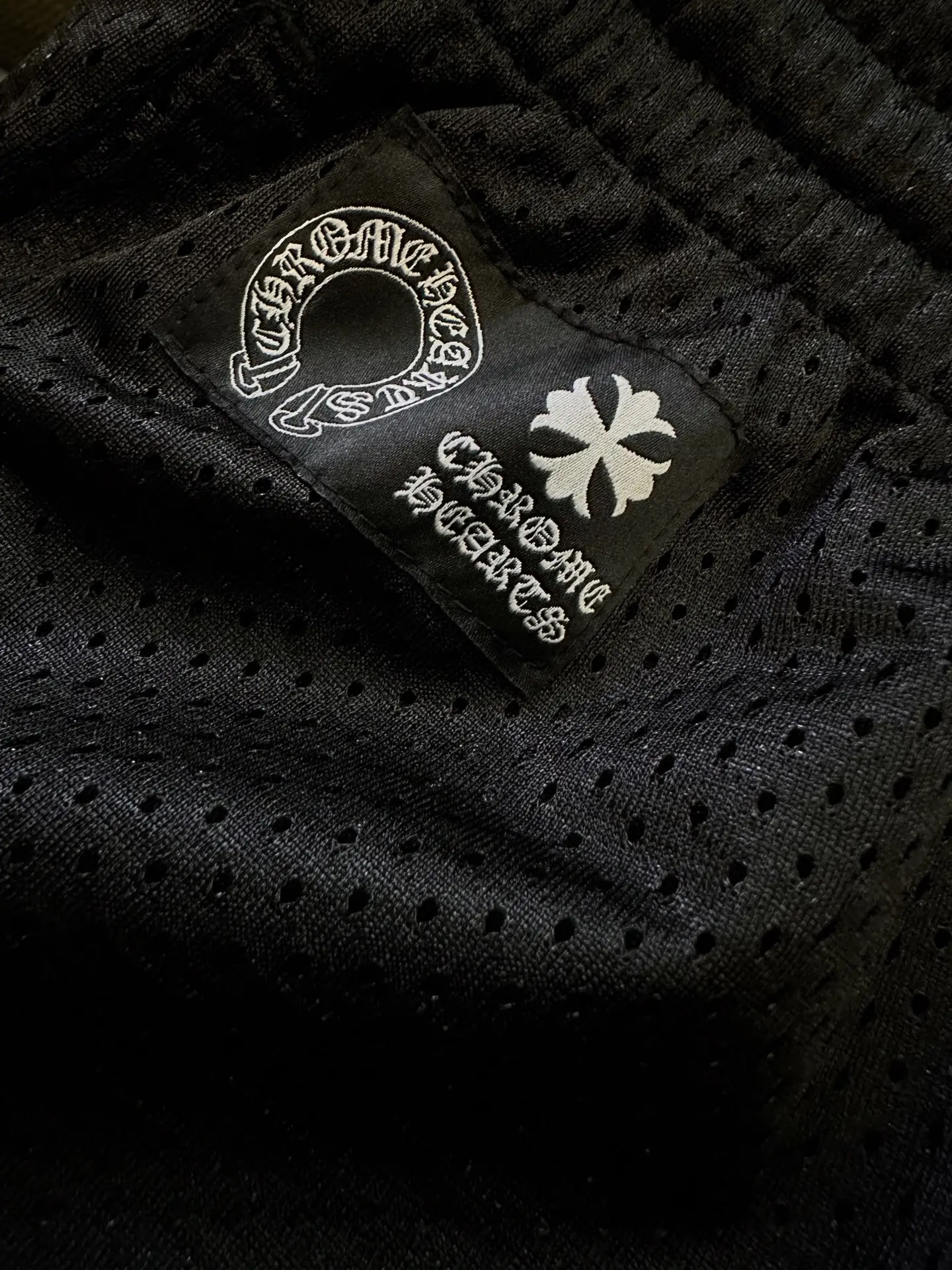 Logo-Print Mesh Jersey Shorts D24012388 — view 7