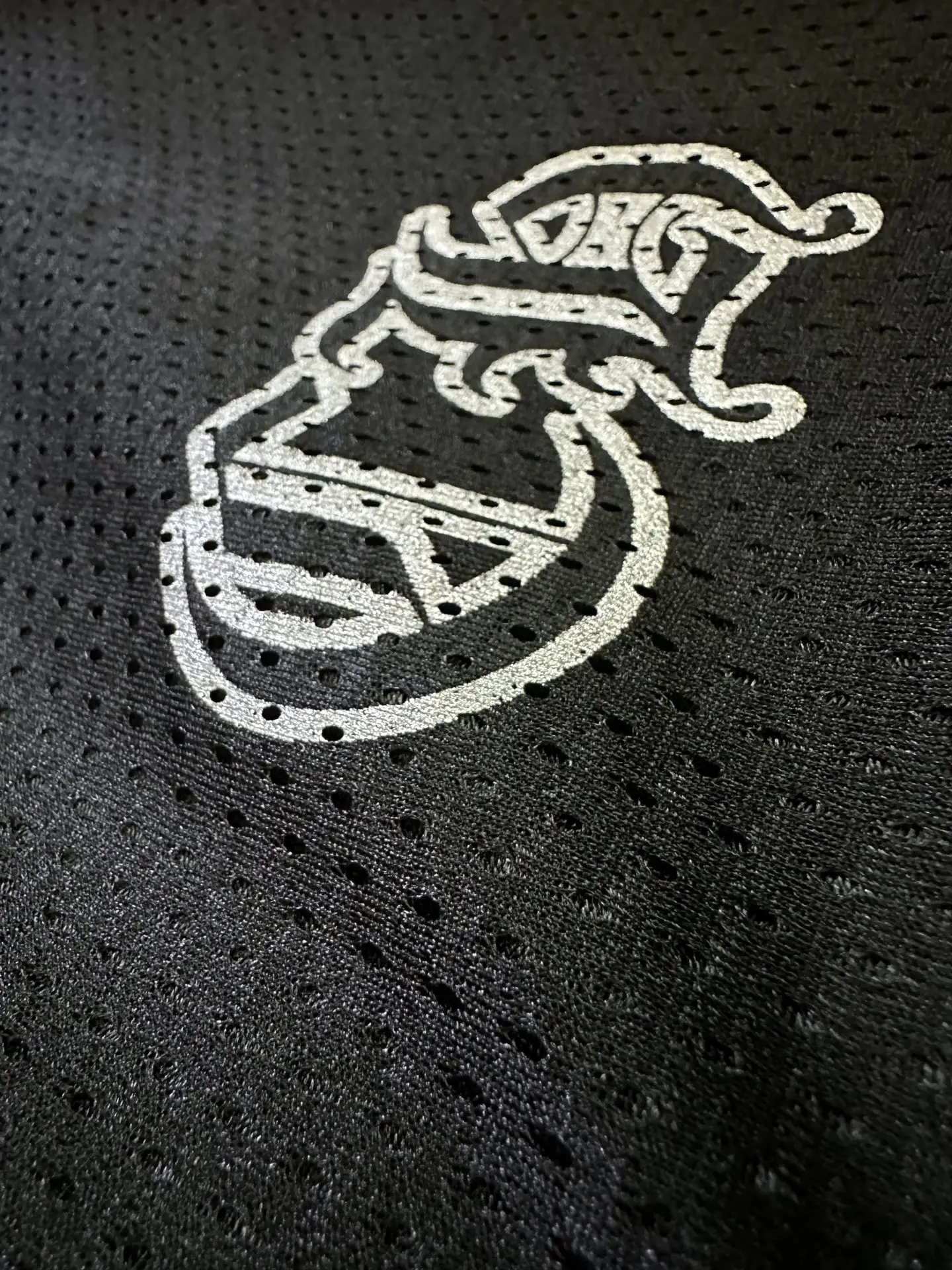 Logo-Print Mesh Jersey Shorts D24012388 — view 8