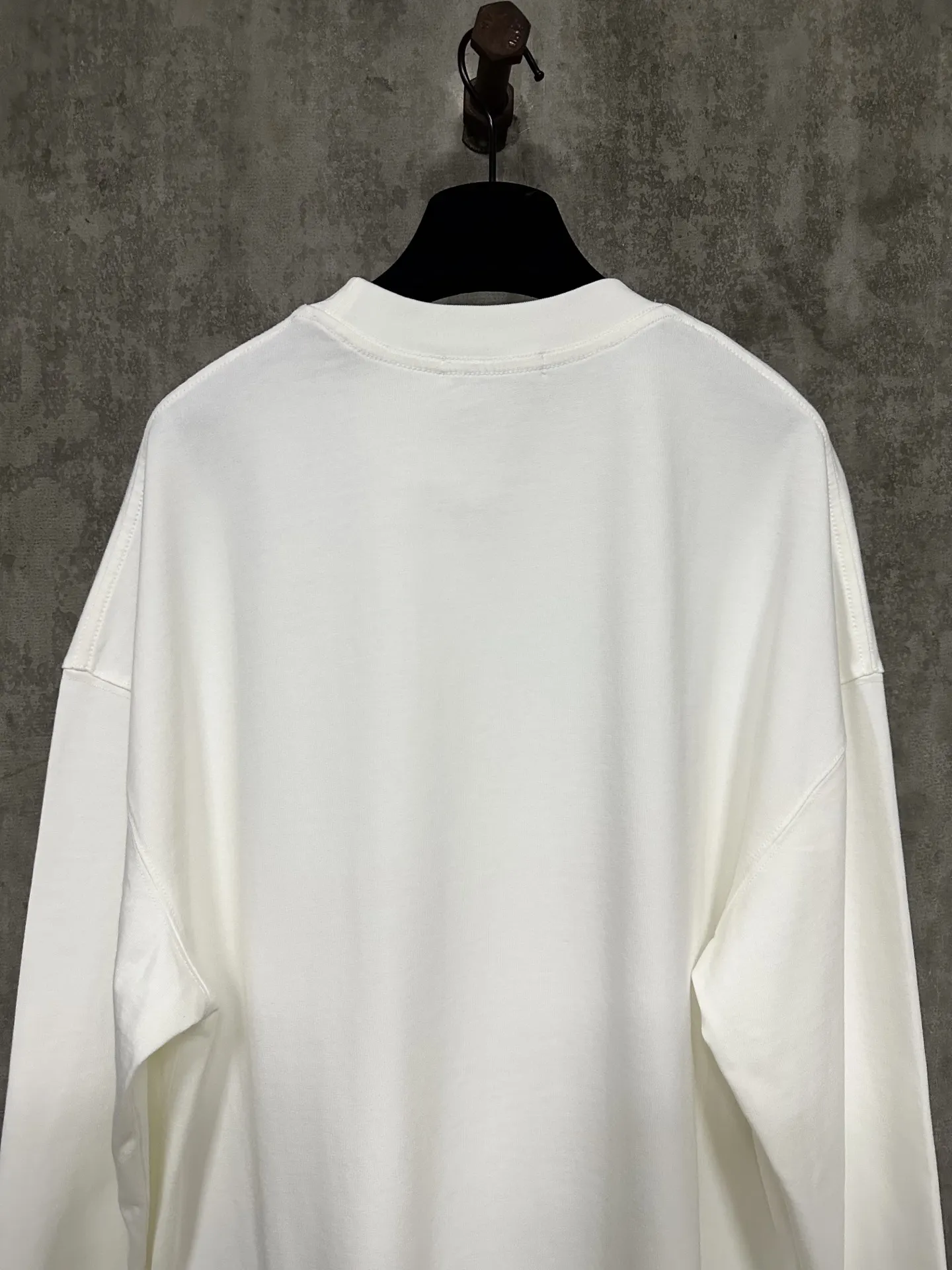 Logo Print Long-Sleeved Cotton T-Shirt D24015320 — view 5
