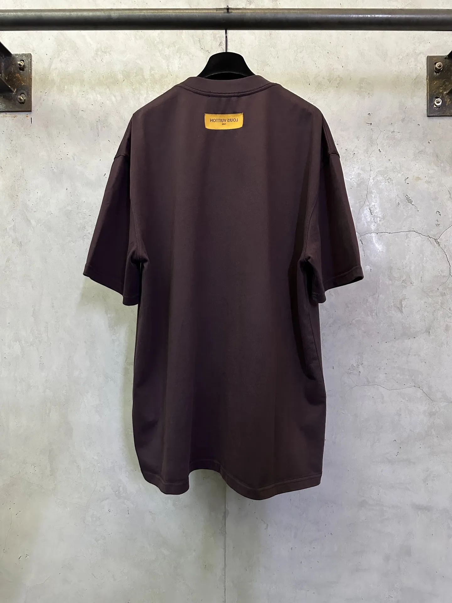 Embellished Logo Heavyweight Cotton T-Shirt D24012349 — view 2