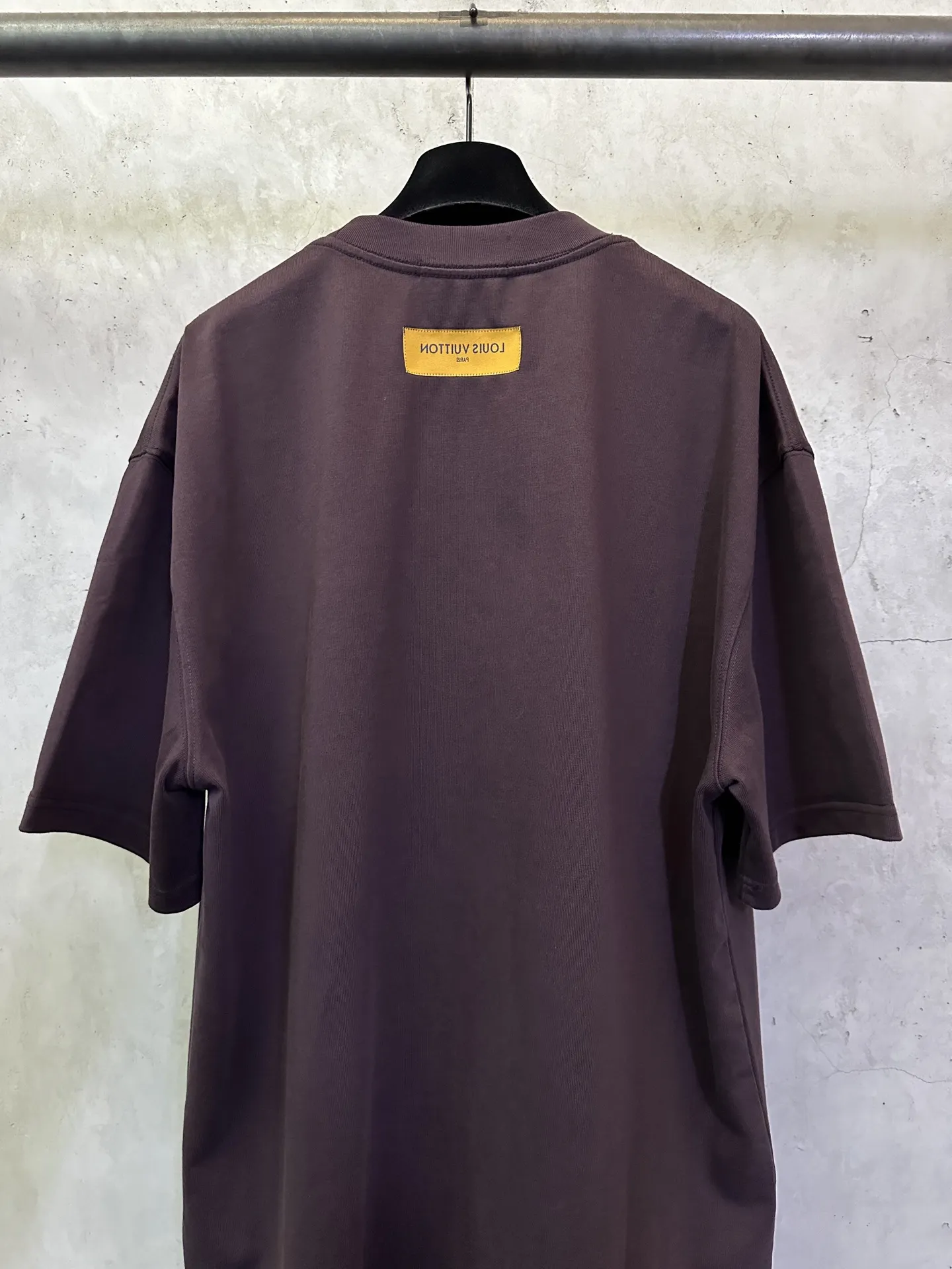 Embellished Logo Heavyweight Cotton T-Shirt D24012349 — view 5