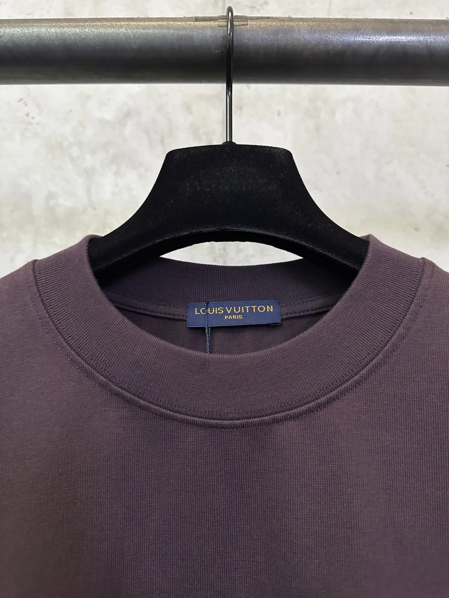 Embellished Logo Heavyweight Cotton T-Shirt D24012349 — view 7