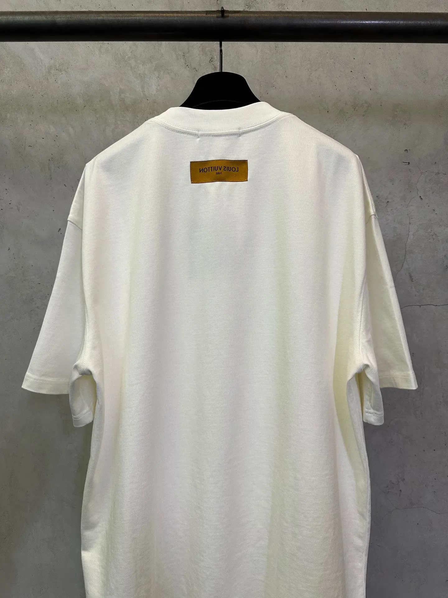 Embellished Logo Heavyweight Cotton T-Shirt D24011931 — view 5