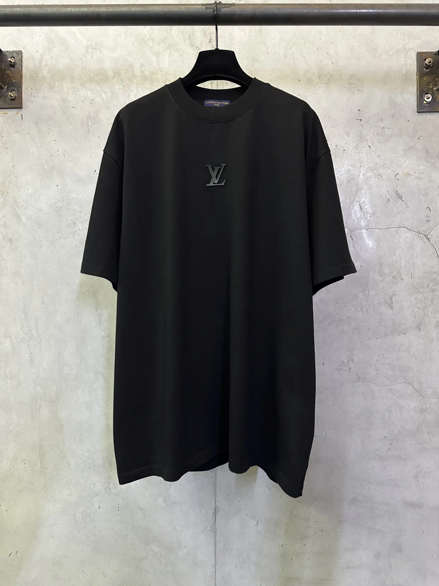Logo-Embossed Heavyweight Cotton T-Shirt D24012502