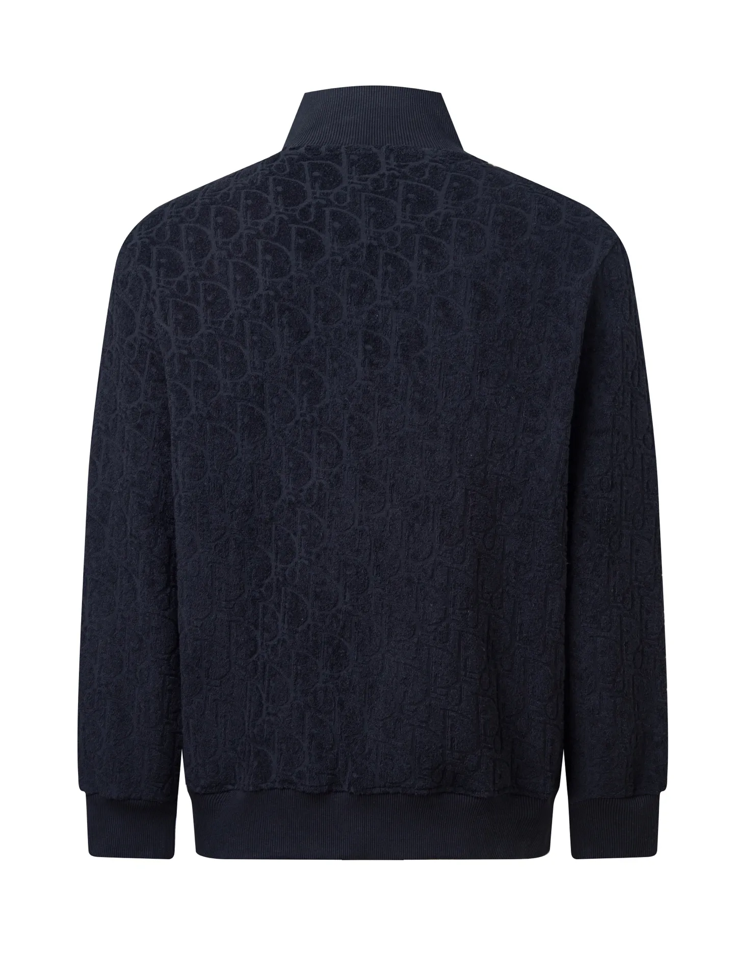 Oblique Jacquard Terry Cotton Zip-Up Jacket D24516048 — view 2
