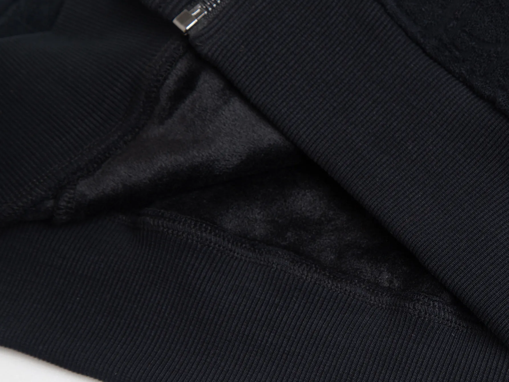 Oblique Jacquard Terry Cotton Zip-Up Jacket D24516048 — view 9