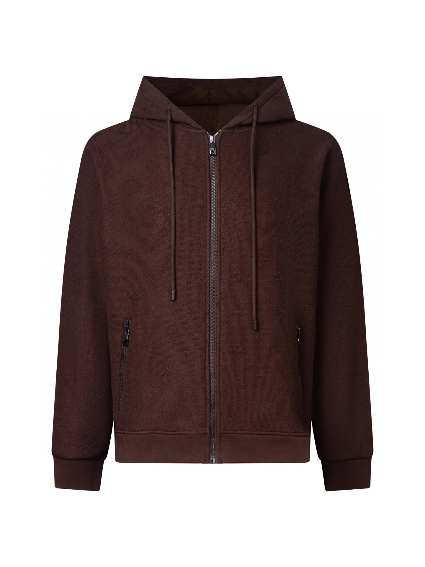 Monogram Jacquard Zip-Up Hoodie D24516012