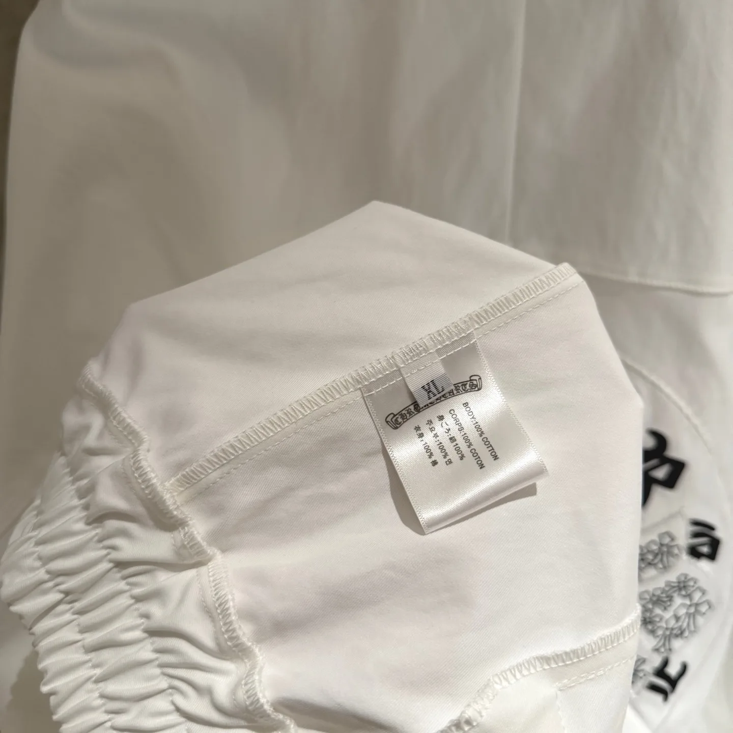 Cross-Embroidered Zip-Up Shirt Jacket D24523670 — view 10