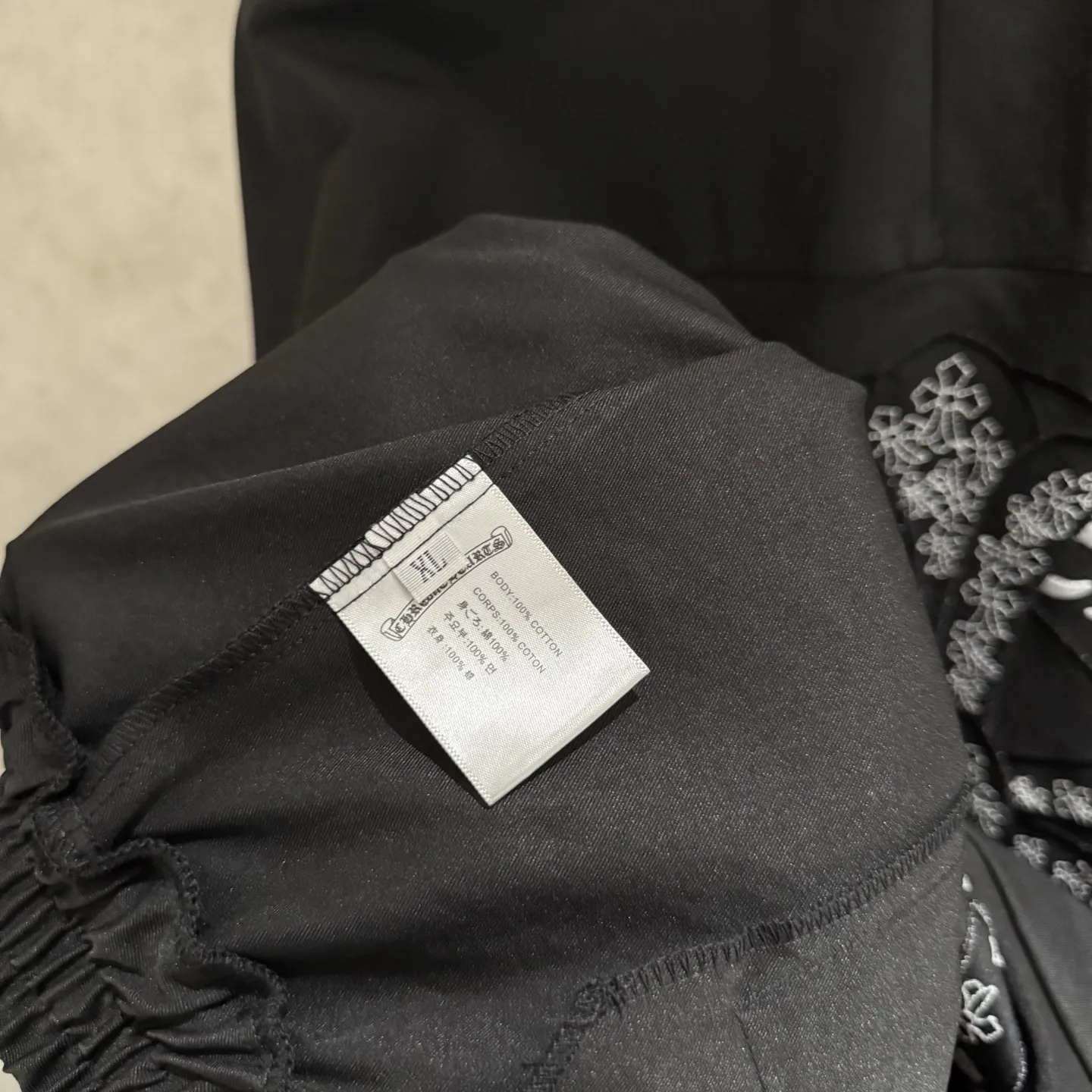 Cross Embroidered Zip-Up Shirt Jacket D24523671 — view 9