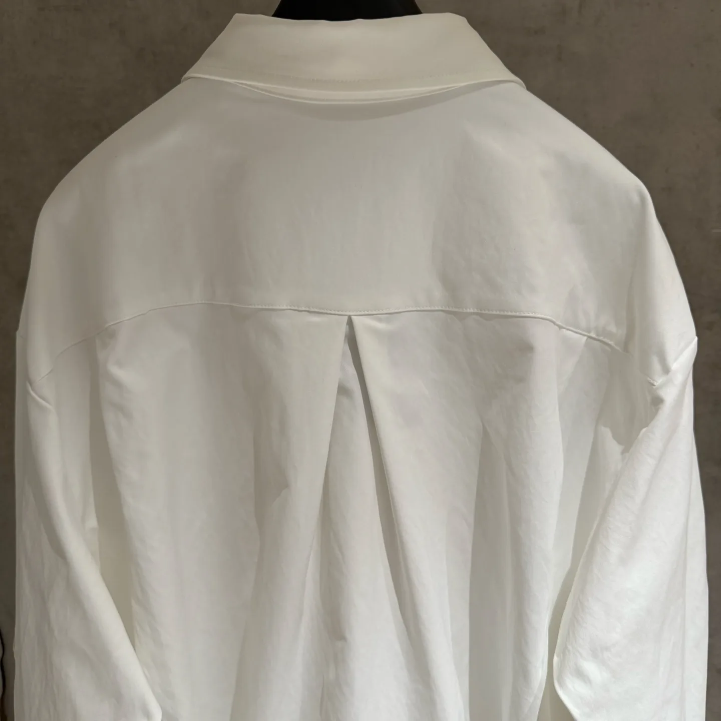 Cross Patch Zip-Up Oversized Shirt D24523672 — view 4