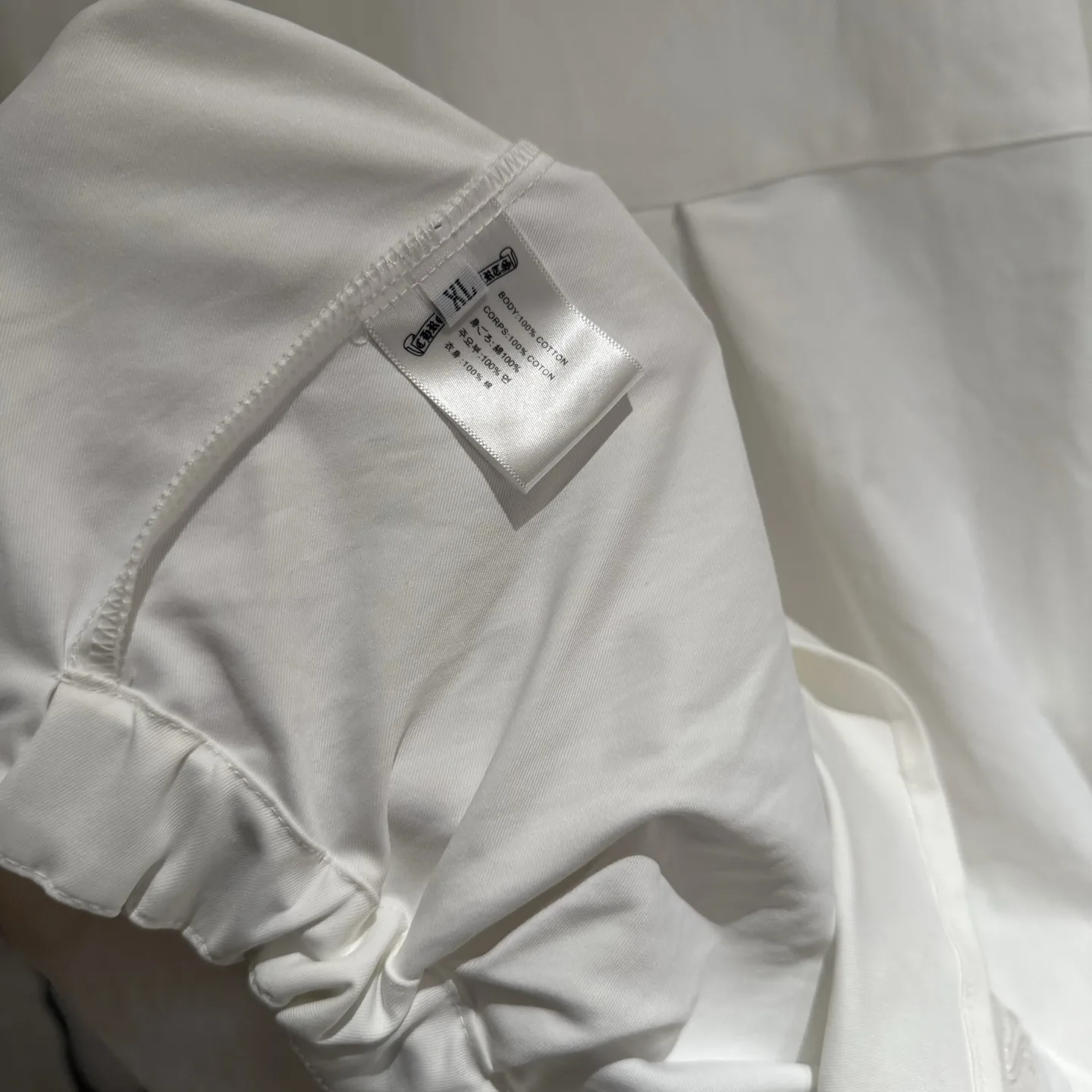 Cross Patch Zip-Up Oversized Shirt D24523672 — view 9