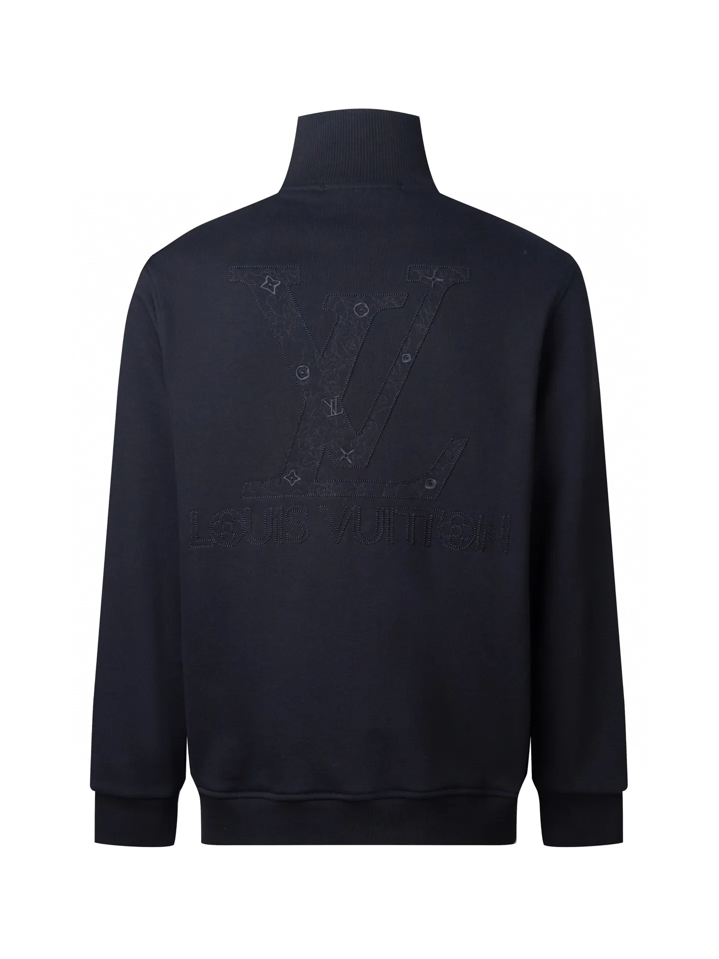 Embroidered Logo Zip-Up Fleece Jacket D24516049 — view 2