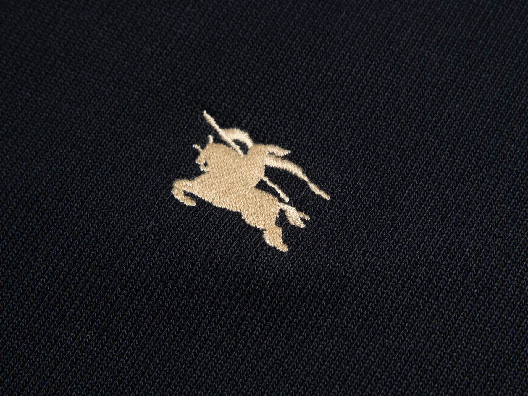 Embroidered Knight Fleece Zip-Up Jacket D24516074 — view 4