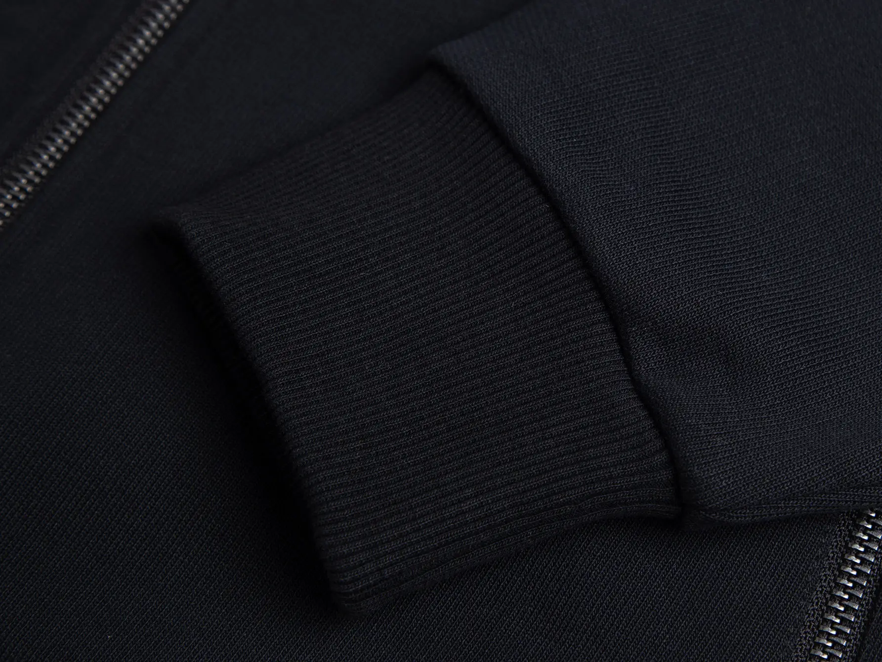 Embroidered Knight Fleece Zip-Up Jacket D24516074 — view 10