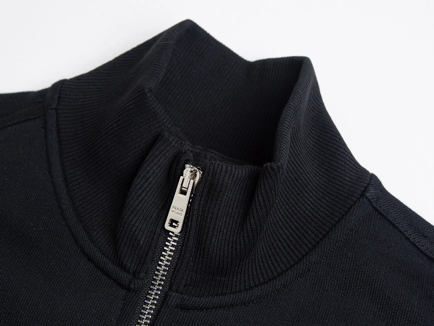 Logo-Embellished Fleece-Back Zip-Up Sweatshirt D24516077 — view 6