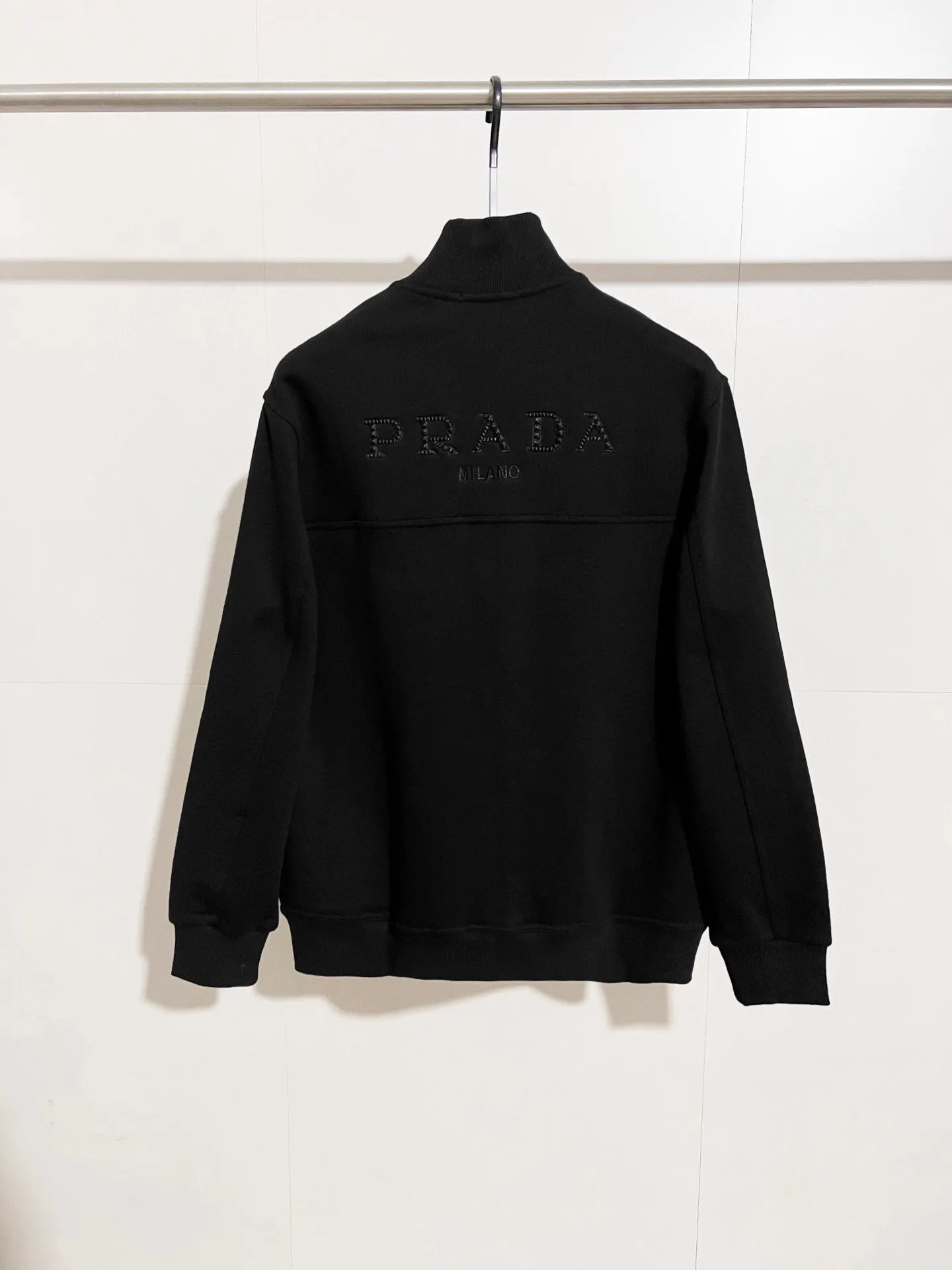 Logo-Embellished Fleece-Lined Zip-Up Jacket D24516090 — view 2