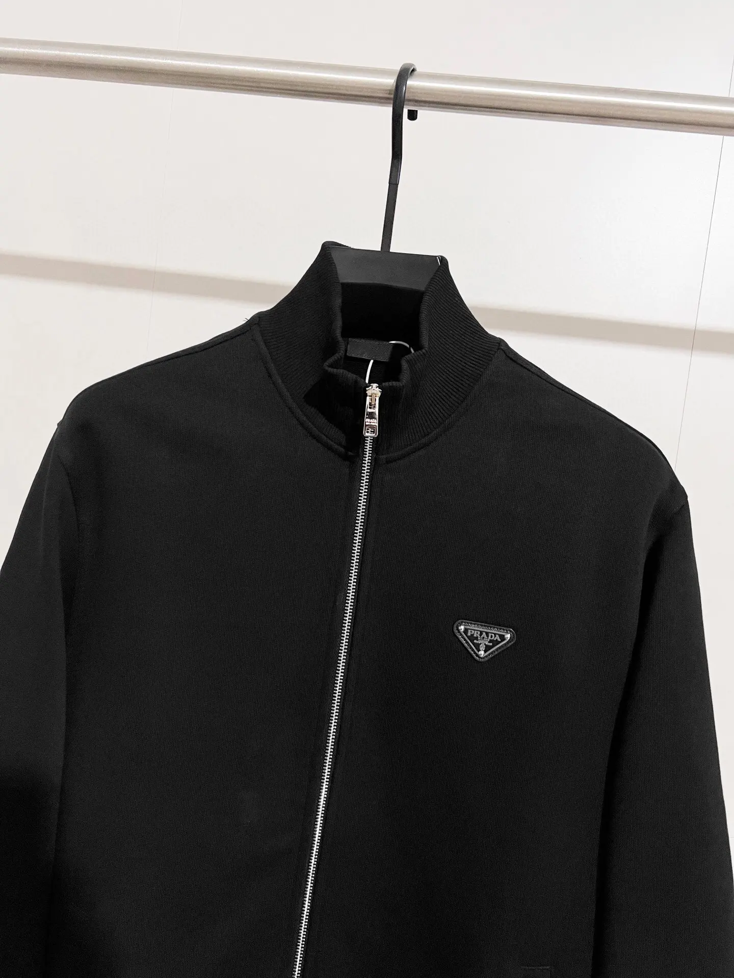 Logo-Embellished Fleece-Lined Zip-Up Jacket D24516090 — view 4