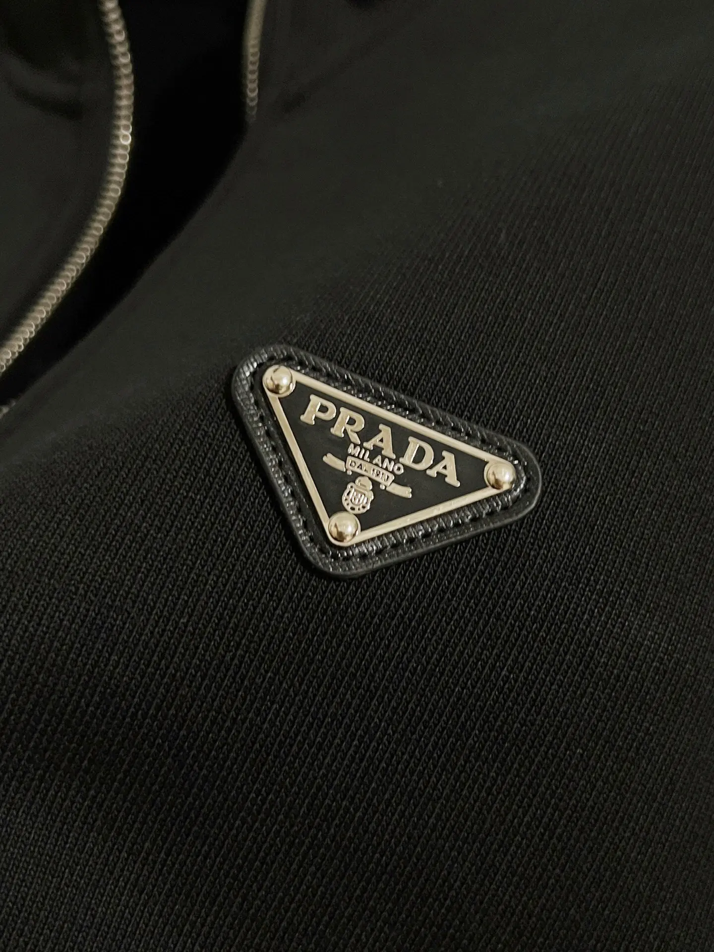Logo-Embellished Fleece-Lined Zip-Up Jacket D24516090 — view 5