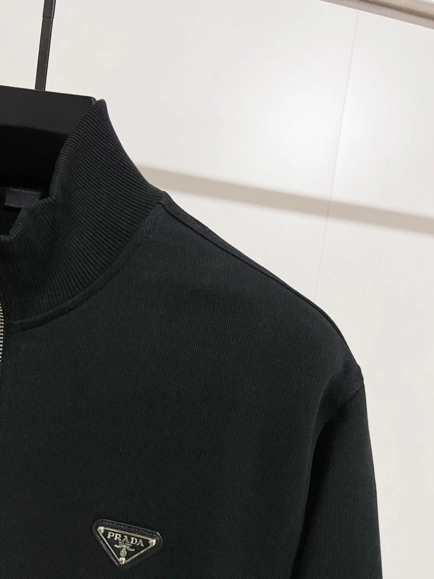 Logo-Embellished Fleece-Lined Zip-Up Jacket D24516090 — view 7