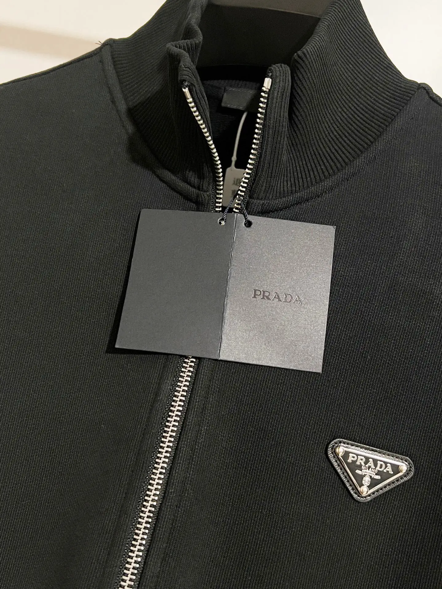 Logo-Embellished Fleece-Lined Zip-Up Jacket D24516090 — view 8