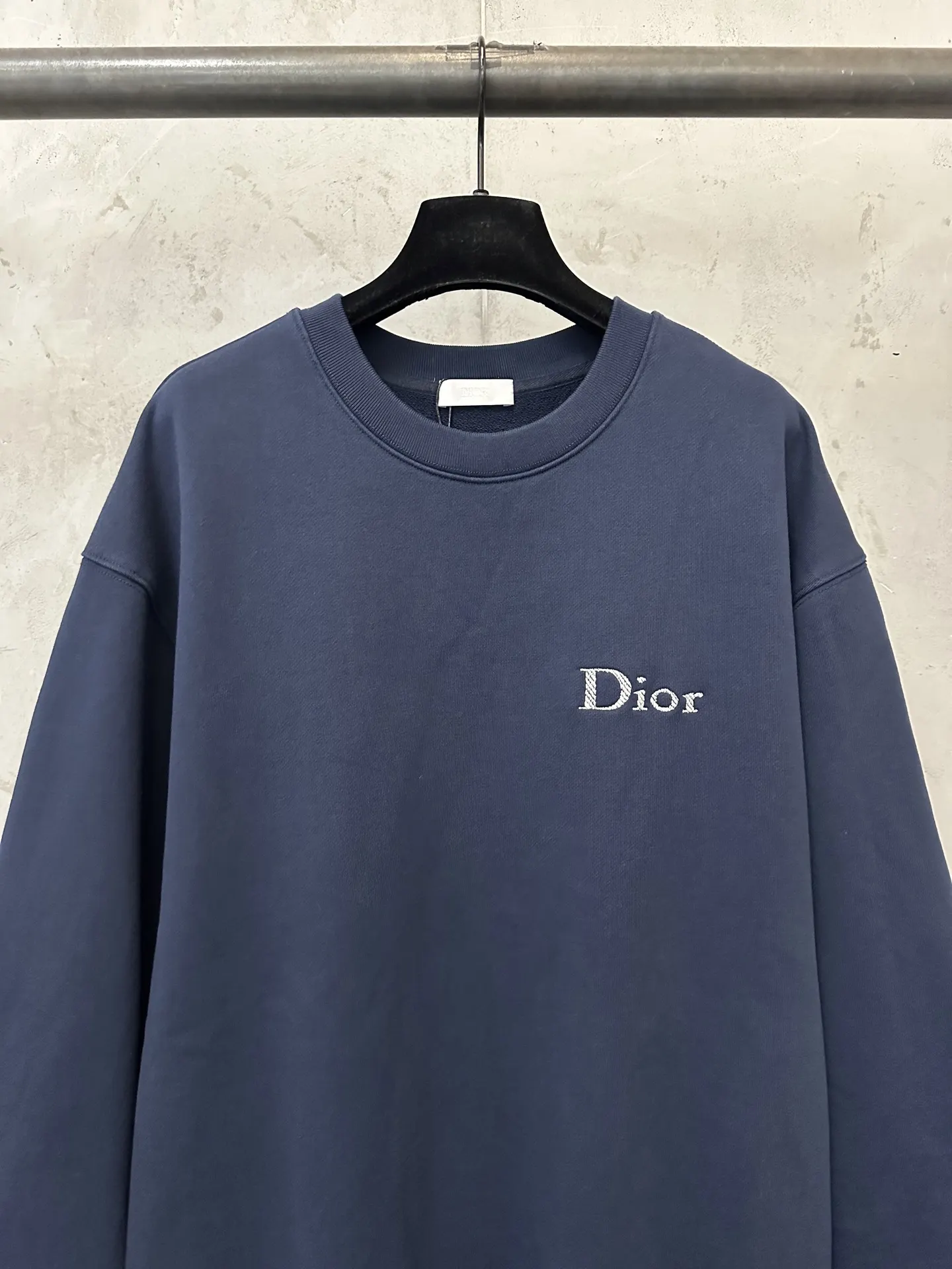 Logo Embroidery Heavyweight Cotton Sweatshirt D25018834 — view 3