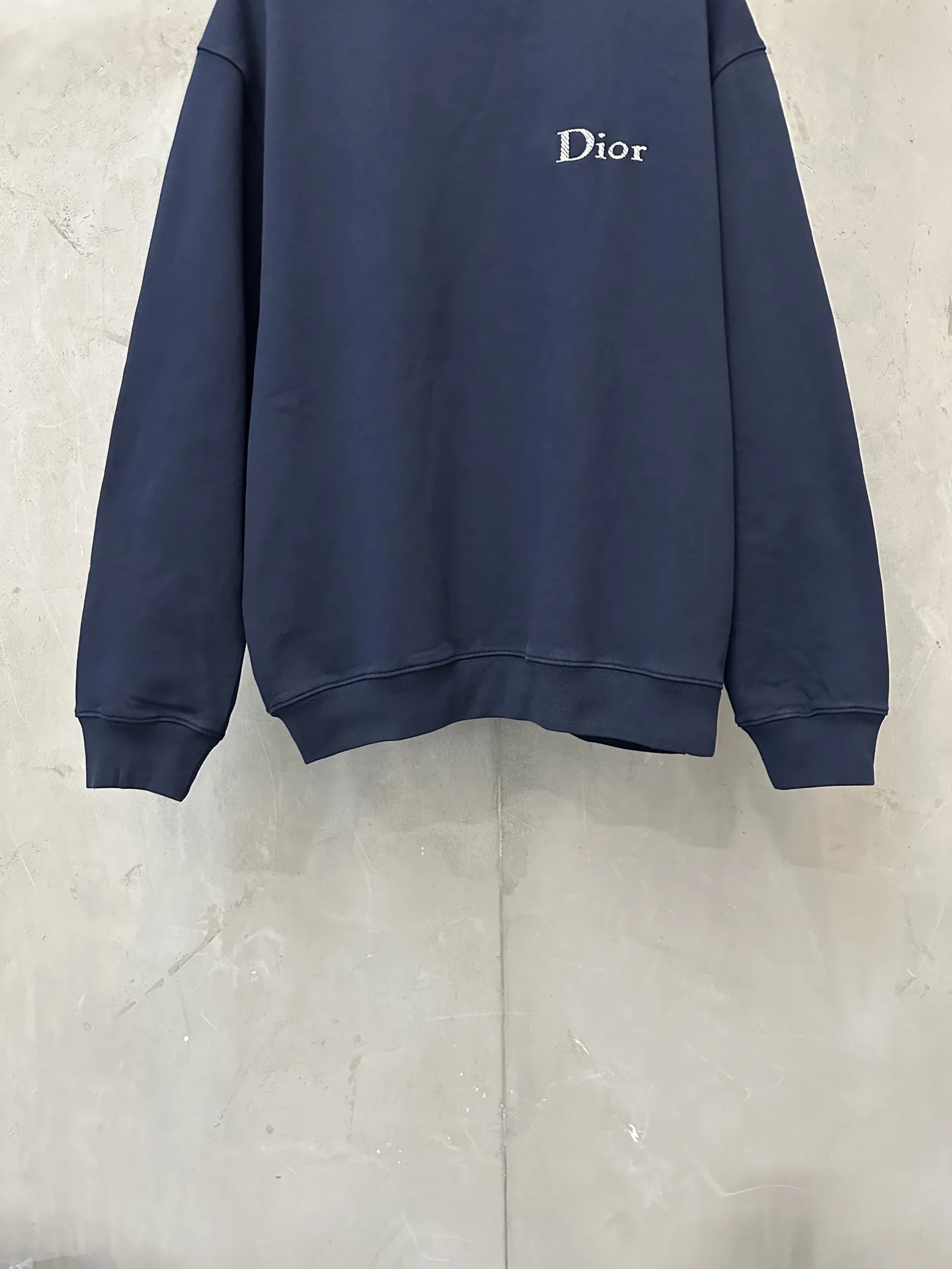 Logo Embroidery Heavyweight Cotton Sweatshirt D25018834 — view 4