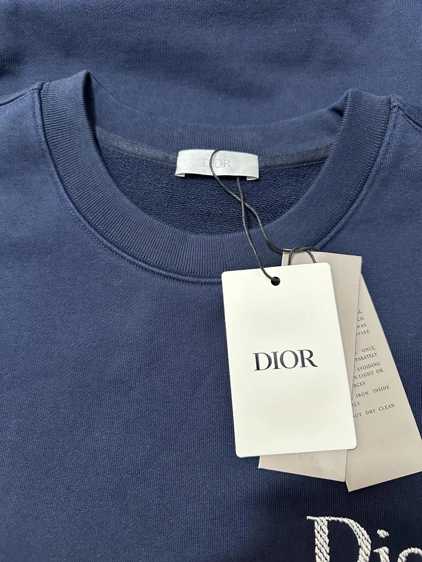 Logo Embroidery Heavyweight Cotton Sweatshirt D25018834 — view 6