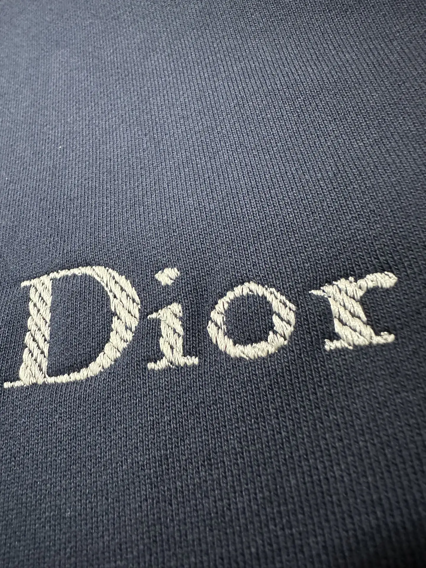 Logo Embroidery Heavyweight Cotton Sweatshirt D25018834 — view 7