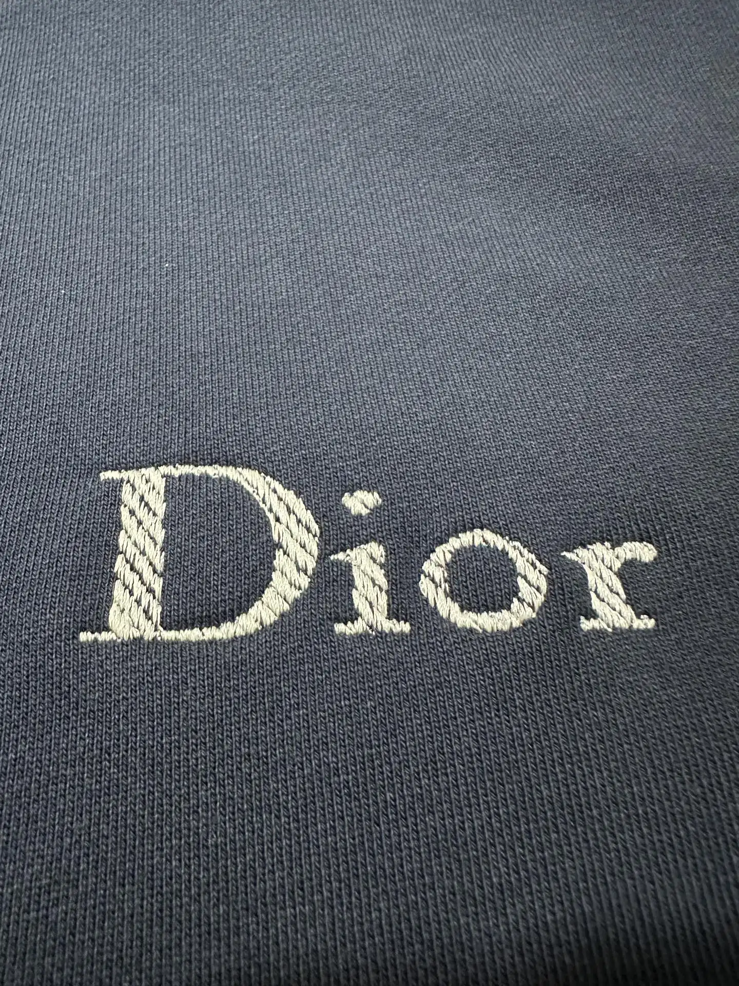 Logo Embroidery Heavyweight Cotton Sweatshirt D25018834 — view 8