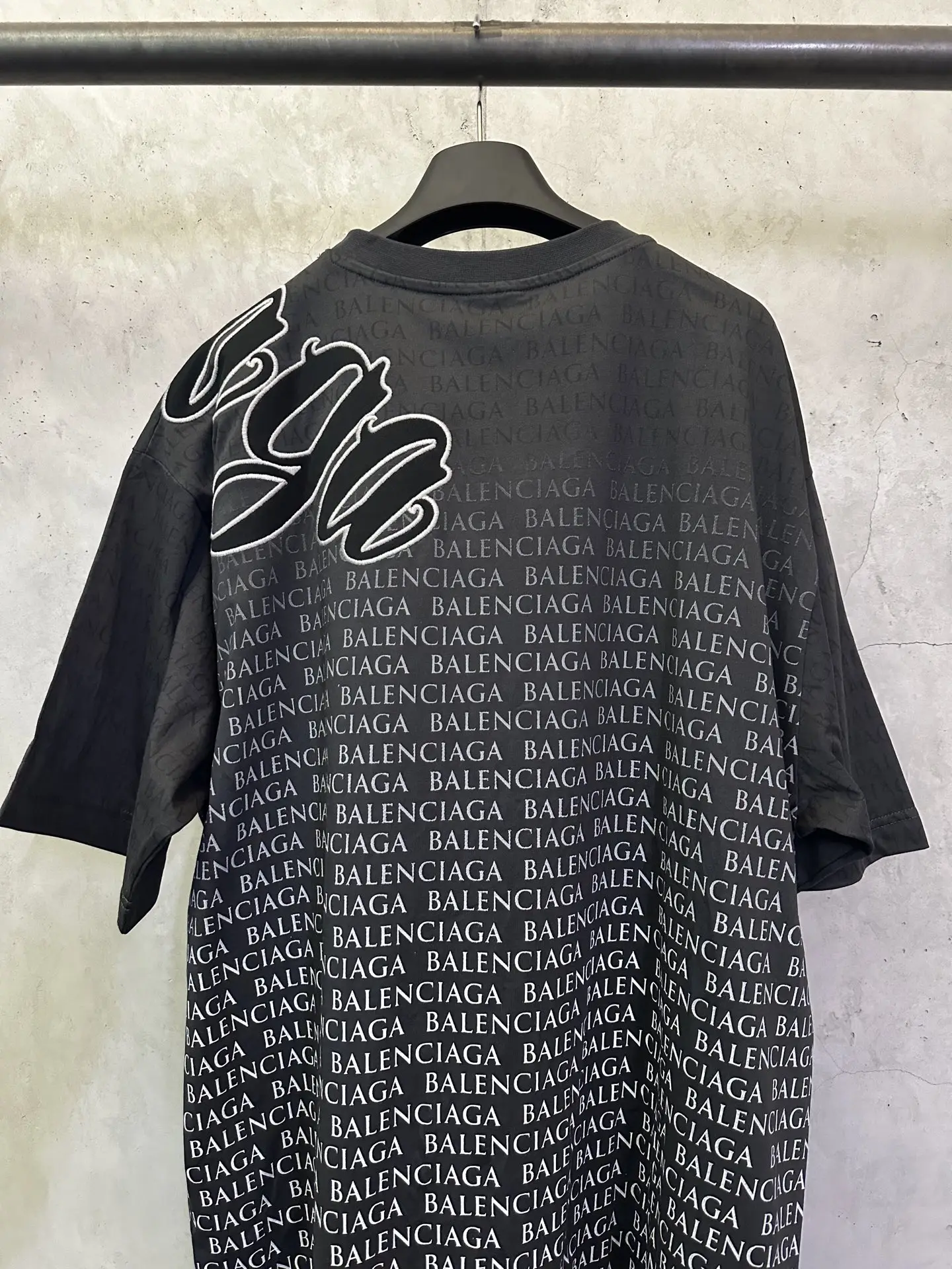 Logo-Print Oversized Cotton-Jersey T-Shirt D25012366 — view 5