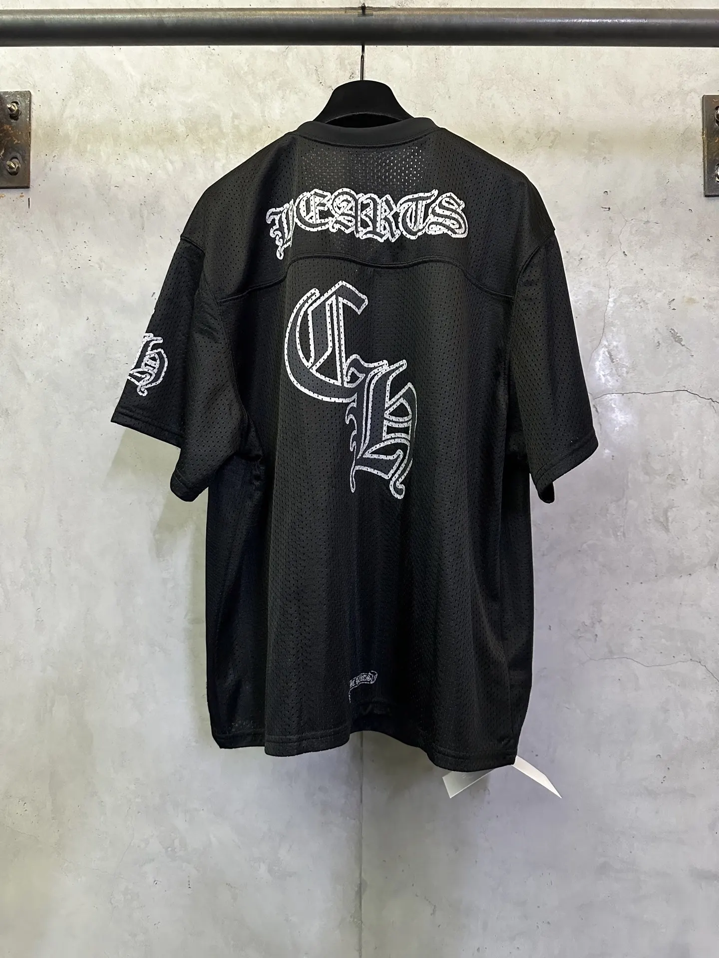 Logo-Print Mesh Hockey Jersey T-Shirt D25012387 — view 2