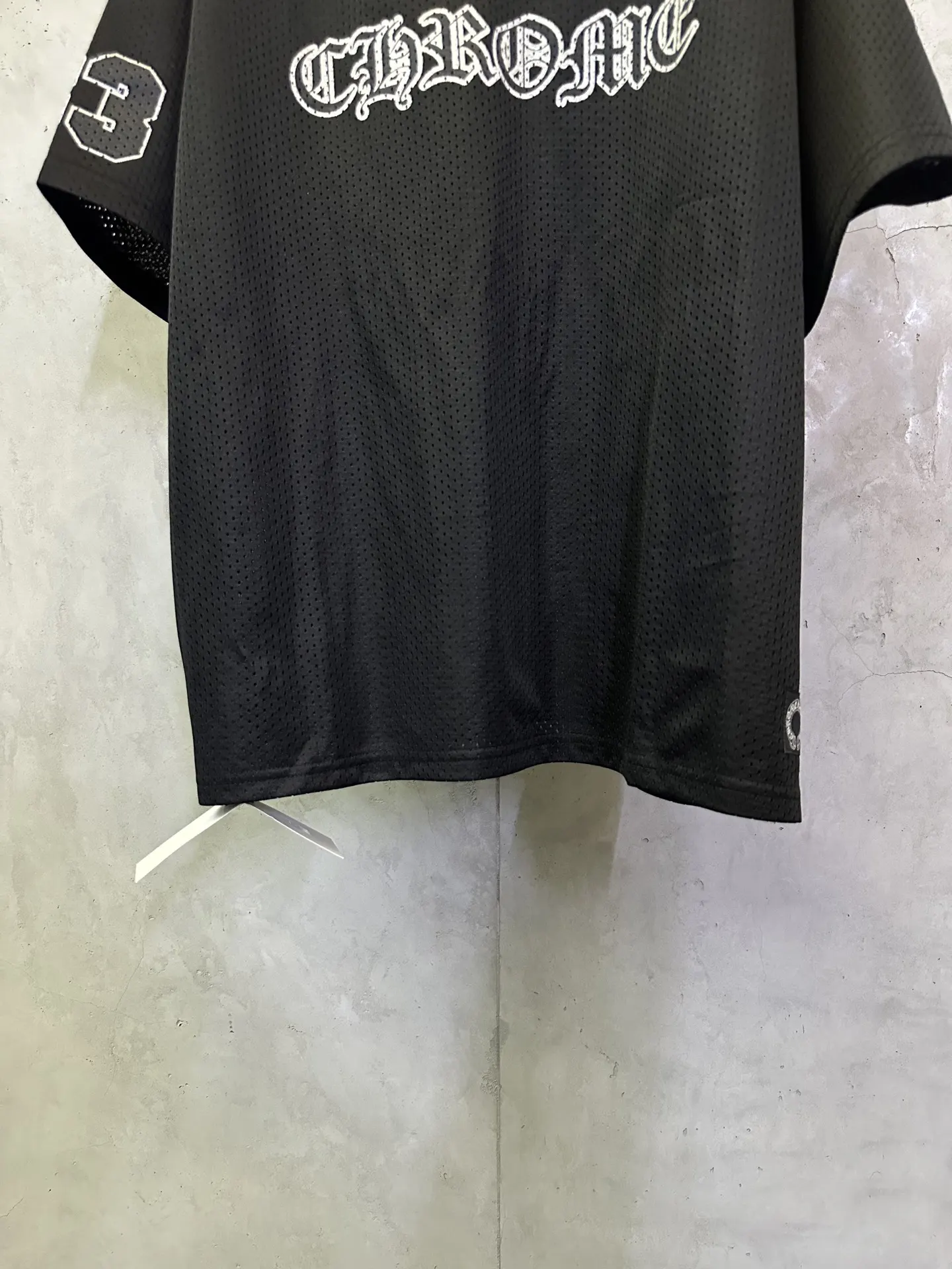 Logo-Print Mesh Hockey Jersey T-Shirt D25012387 — view 4